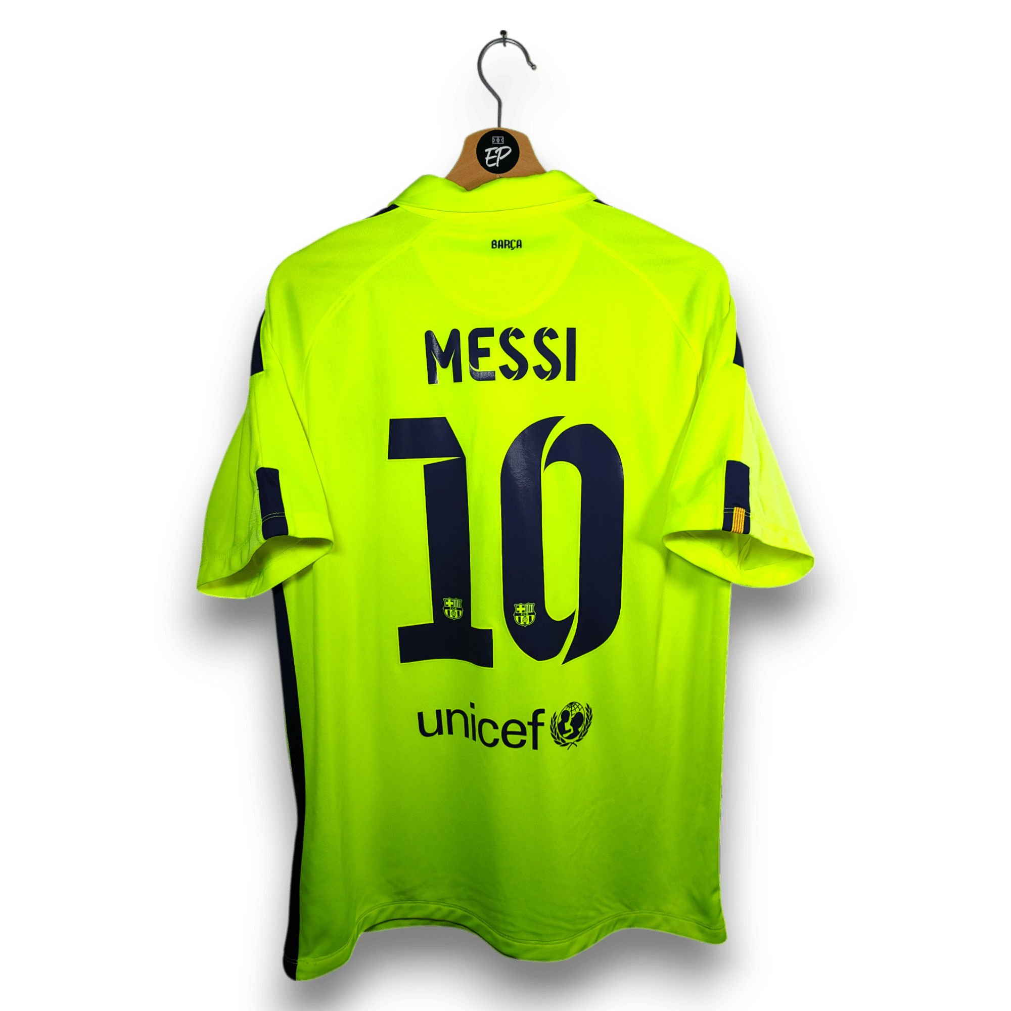 2014 - 15 FC Barcelona Third Shirt Messi 10 - 9.5/10 - (L) - Eternal Pitch
