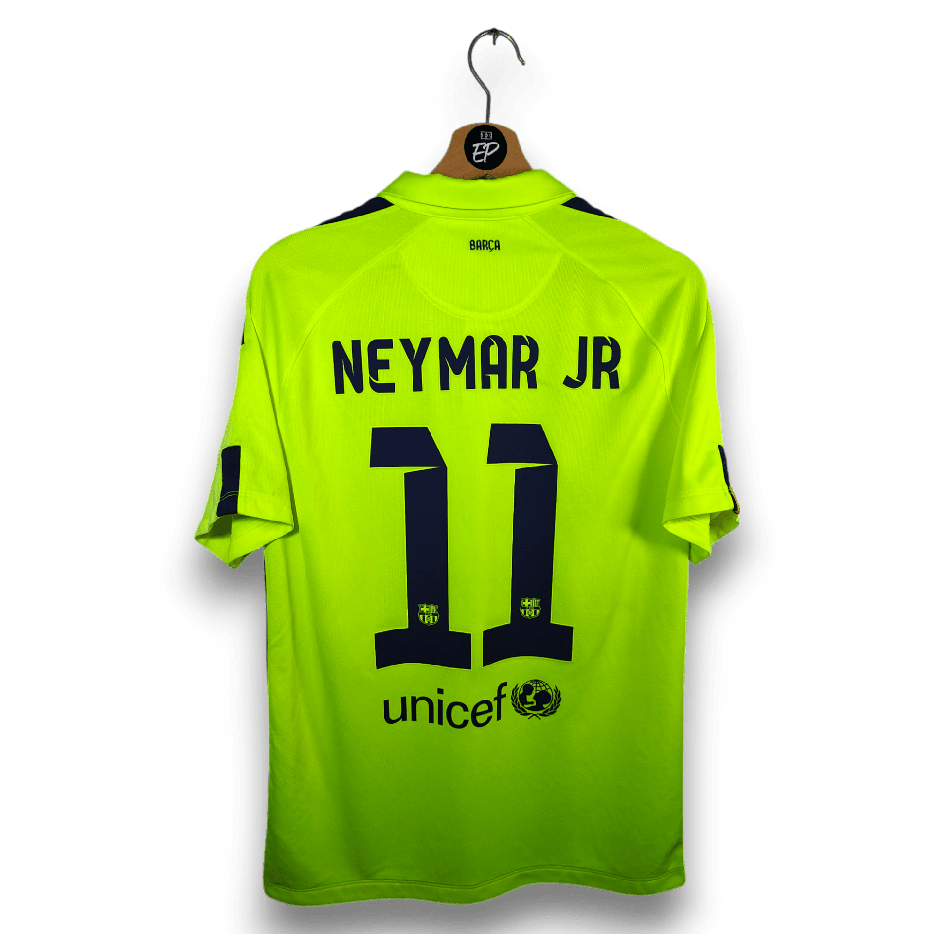14-15 FCBarcelona NEYMAR JR Tシャツ FC Barcelona 2014-15 Home Shirt Neymar #11 – Football Heaven