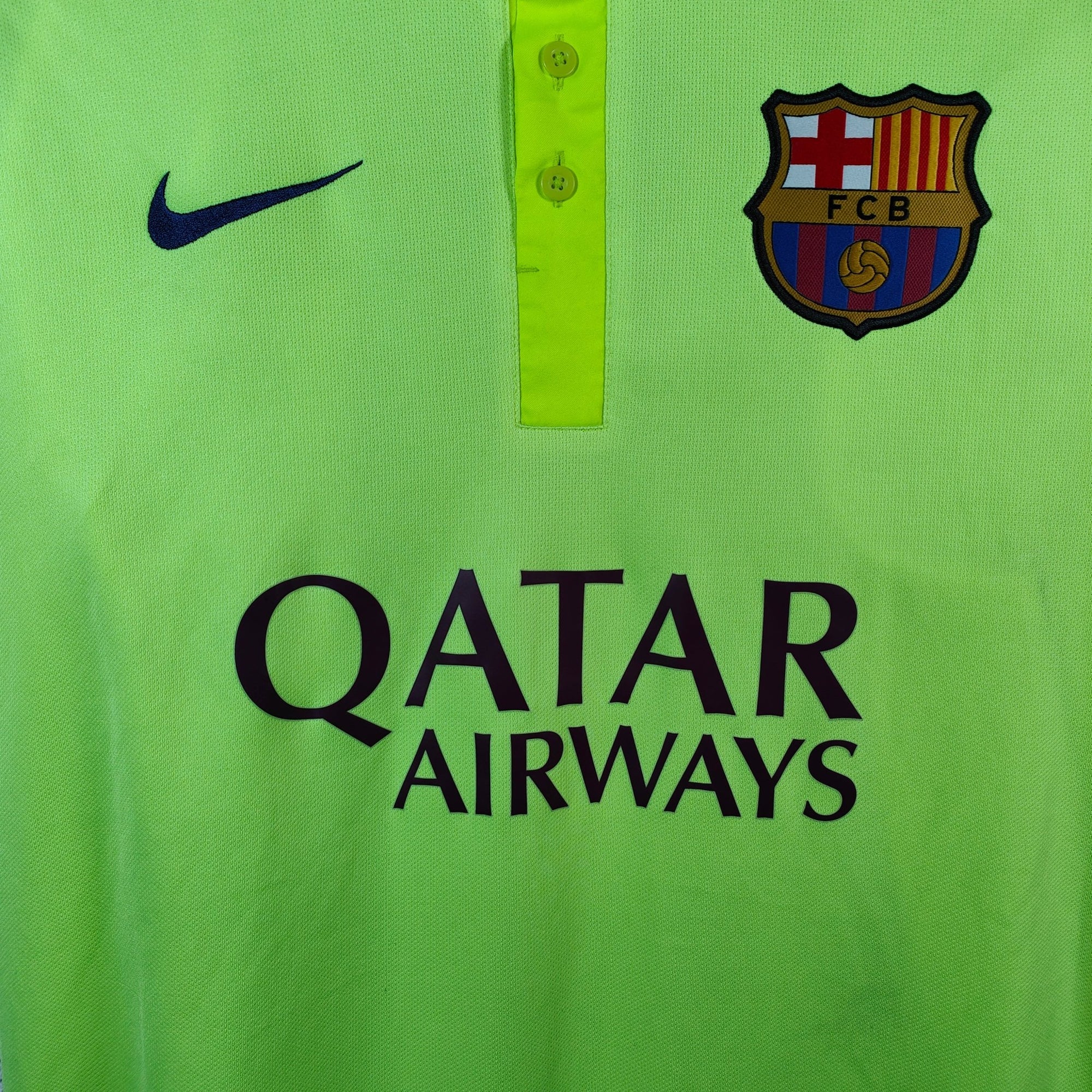 2014 - 15 FC Barcelona Third Shirt Neymar 11 - 8.5/10 - (M) - Eternal Pitch
