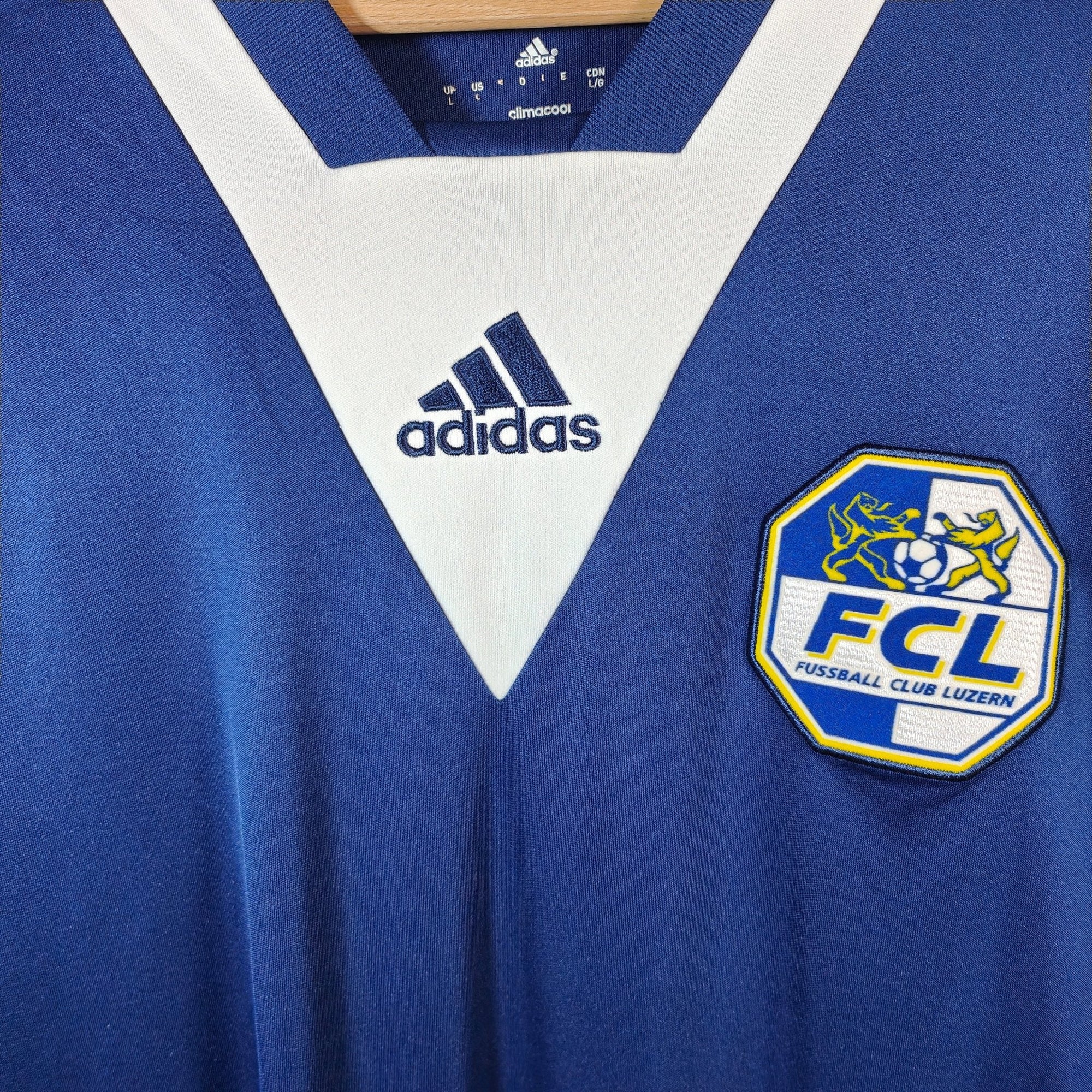 2014 - 15 FC Luzern Home Shirt LS - 9/10 - (L) - Eternal Pitch