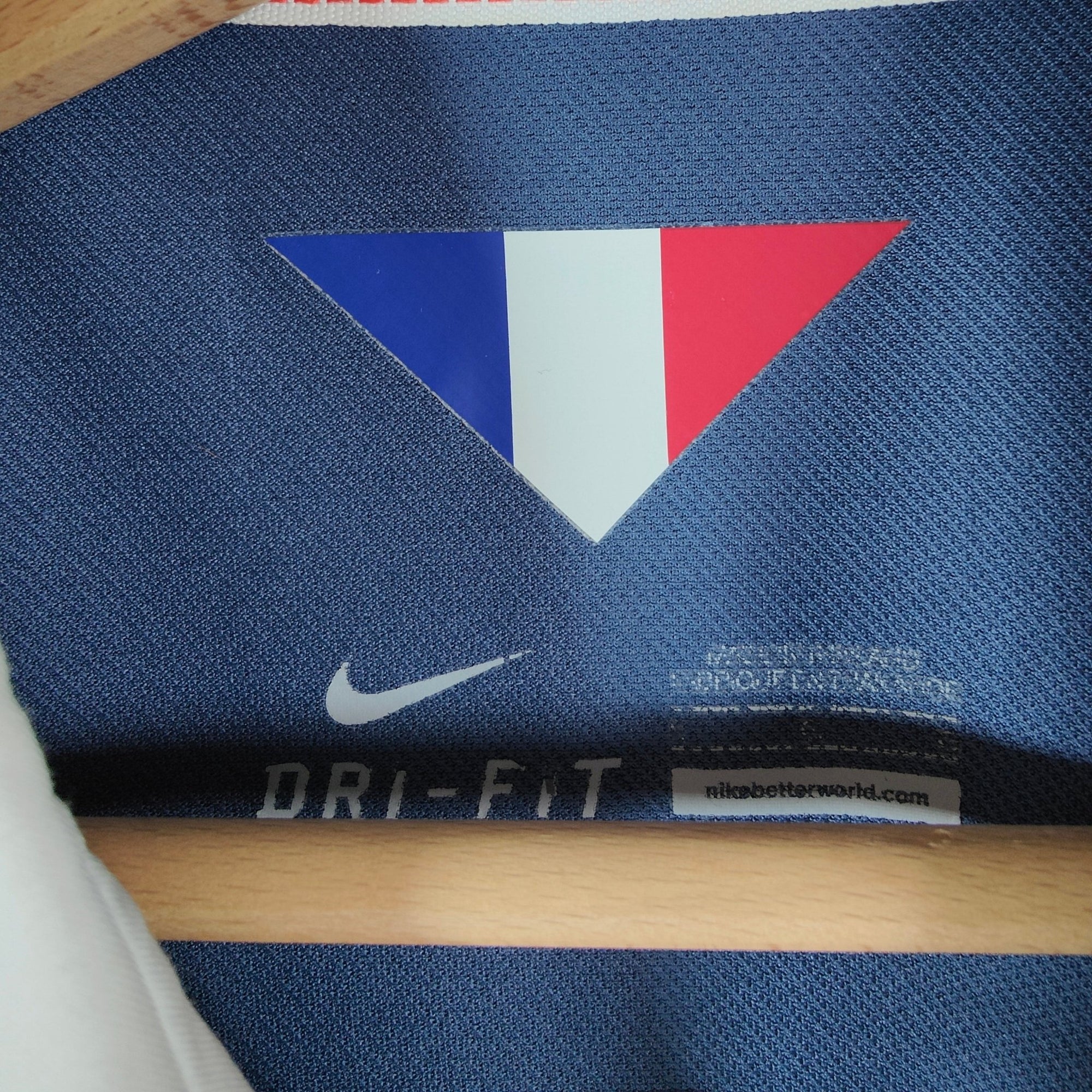 2014 - 15 France Home Shirt - 8.5/10 - (L) - Eternal Pitch