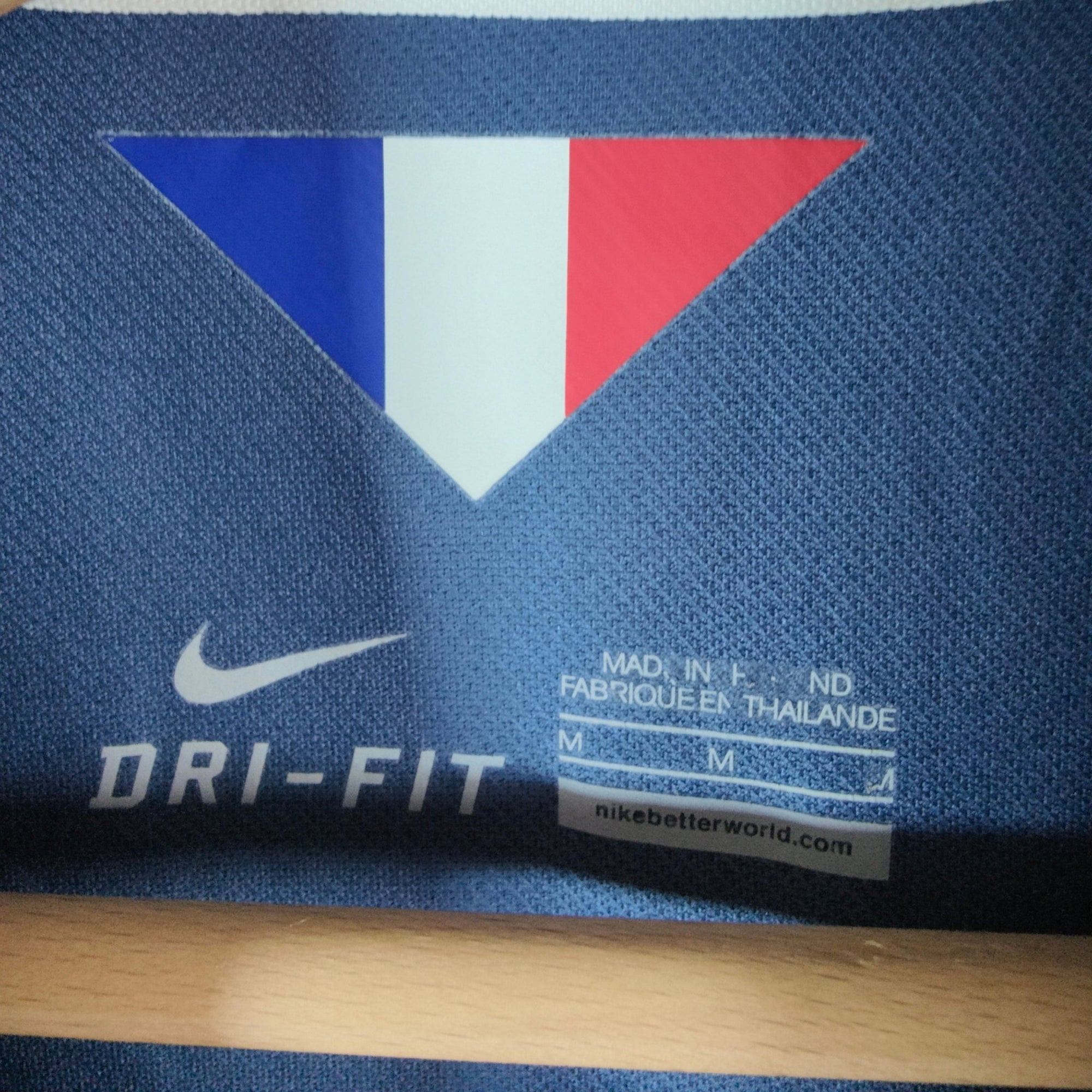 2014 - 15 France Home Shirt - 9.5/10 - (M) - Eternal Pitch