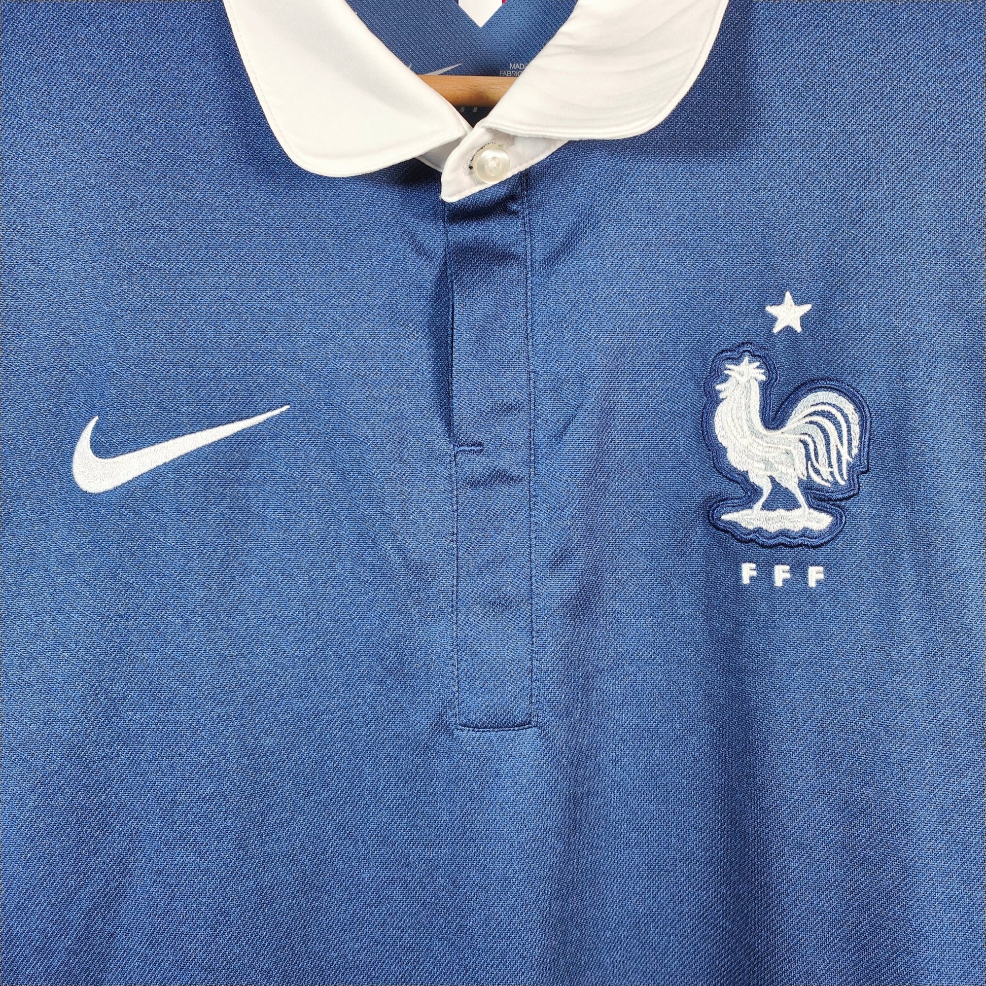 2014 - 15 France Home Shirt - 9.5/10 - (M) - Eternal Pitch