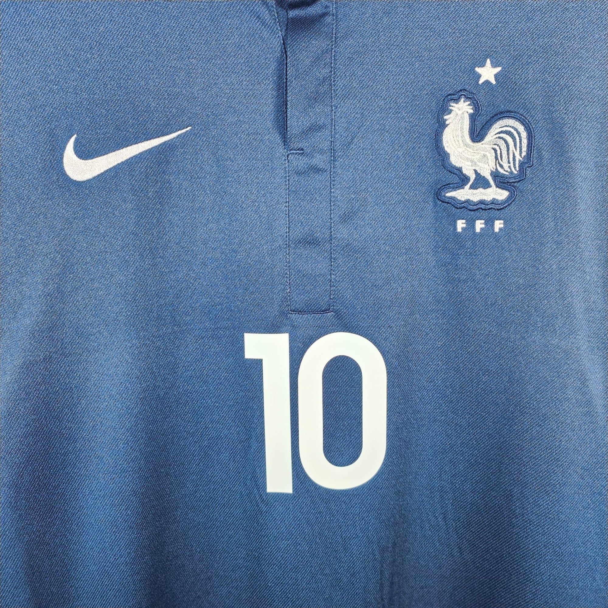 2014 - 15 France Home Shirt Benzema 10 - 9.5/10 - (M) - Eternal Pitch