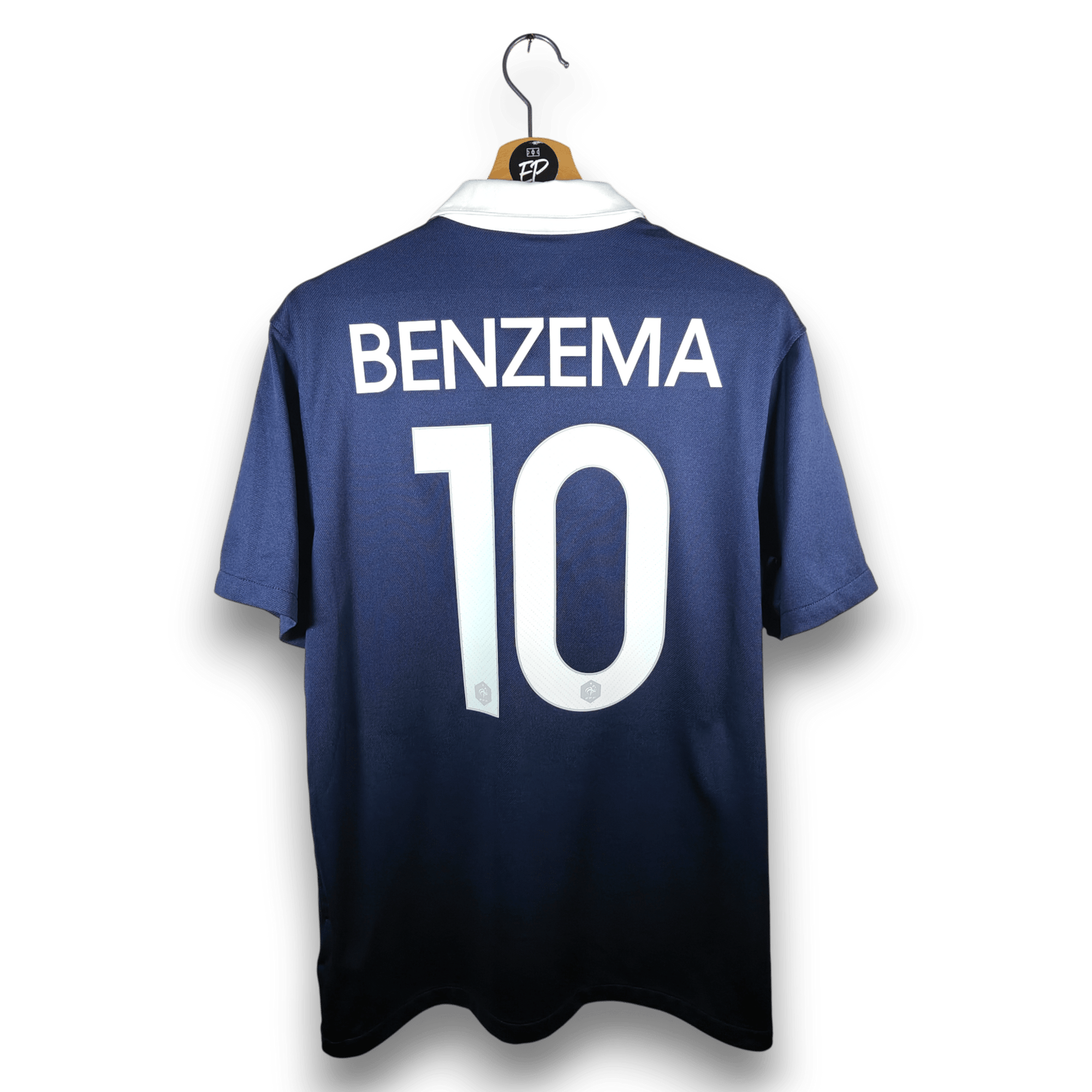 2014 - 15 France Home Shirt Benzema 10 - 9.5/10 - (M) - Eternal Pitch