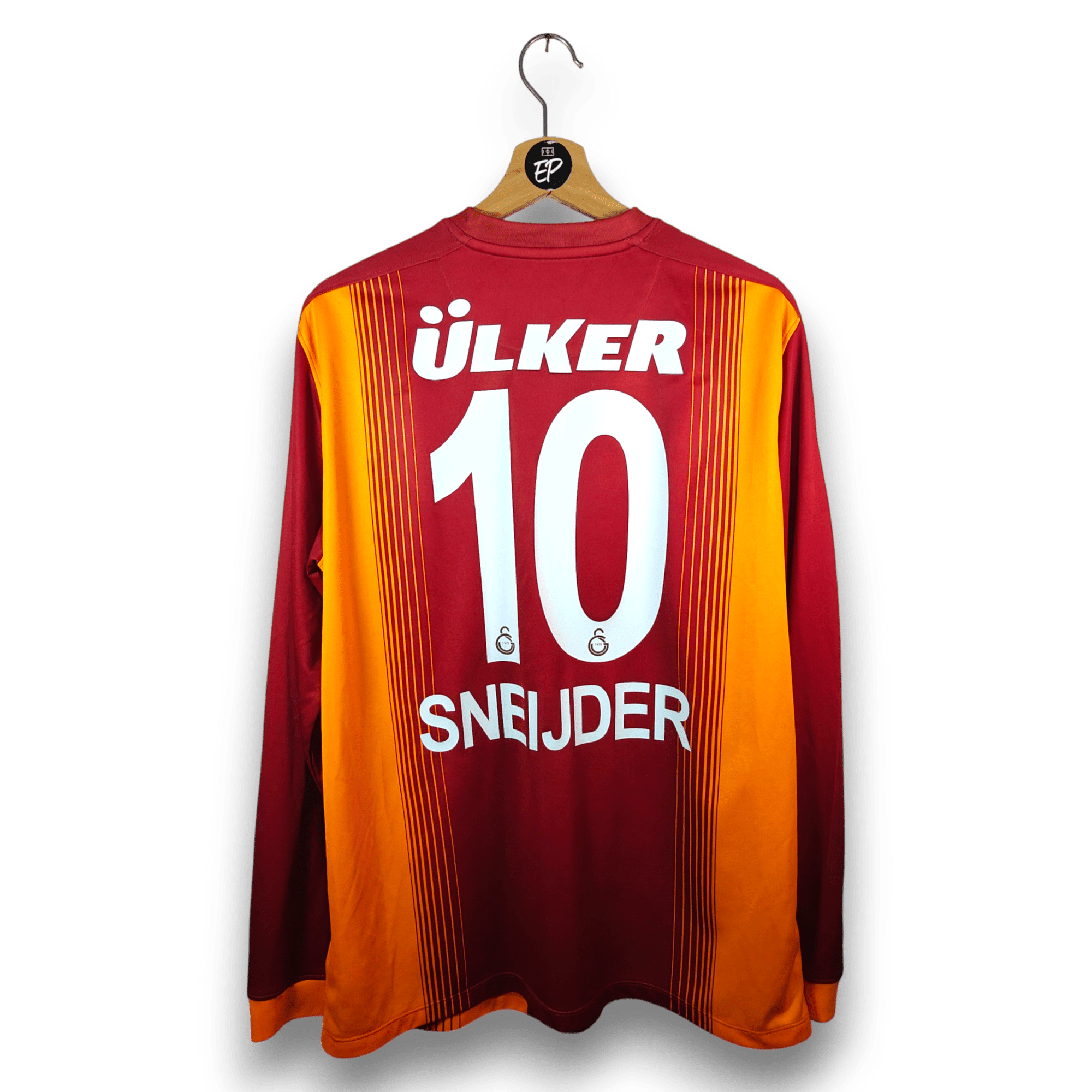 2014 - 15 Galatasaray Home Shirt Sneijder LS 10 - 8.5/10 - (L) - Eternal Pitch
