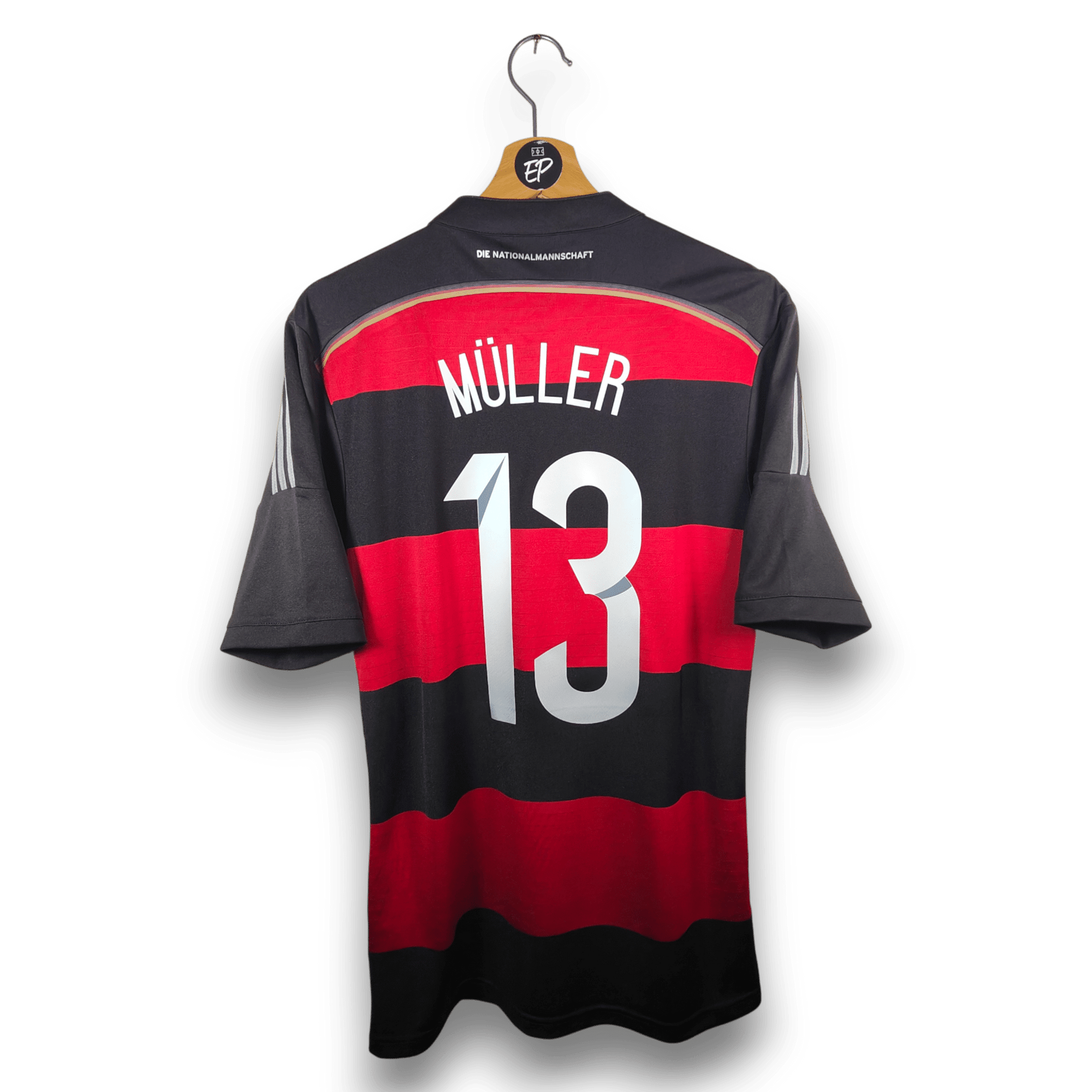 2014 - 15 Germany Away Shirt Muller 13 - 9.5/10 - (M) - Eternal Pitch