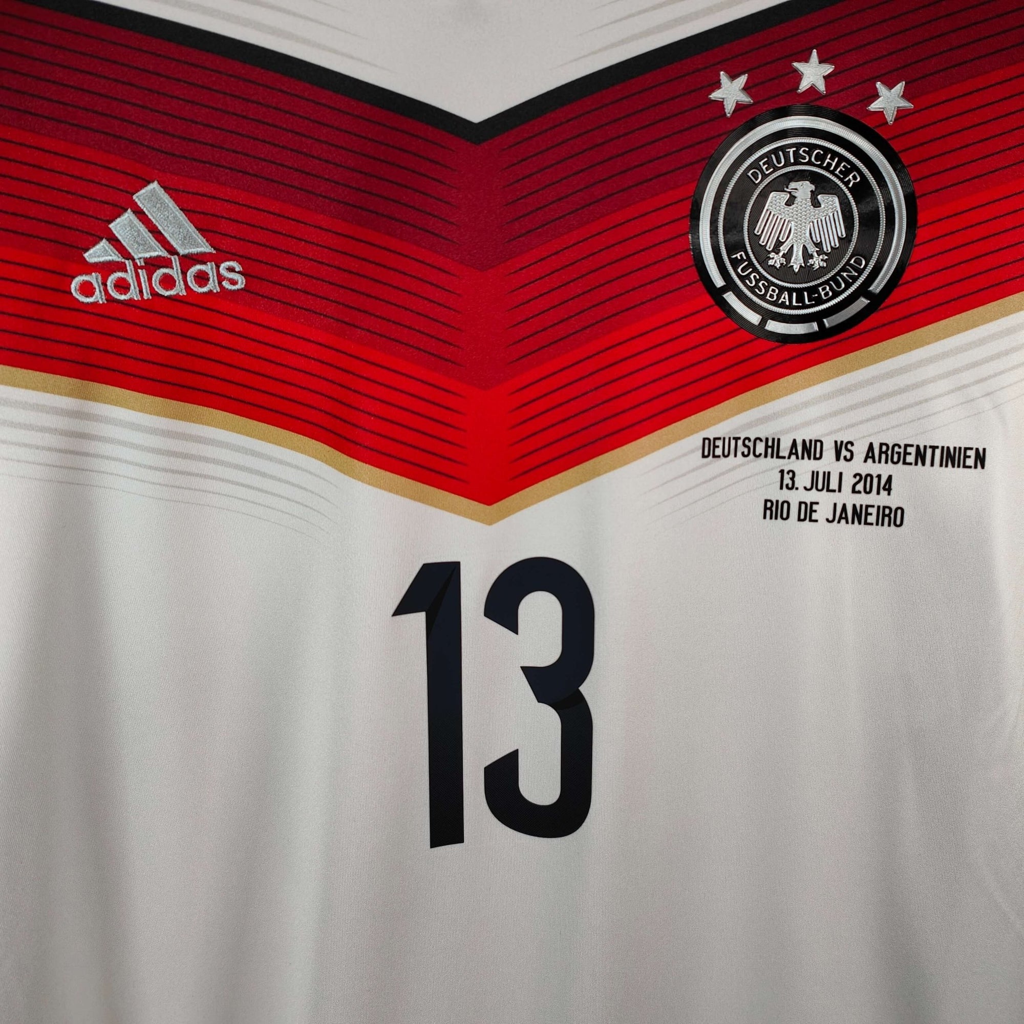 2014 - 15 Germany Home Shirt Muller 13 - 9.5/10 - (L) - Eternal Pitch