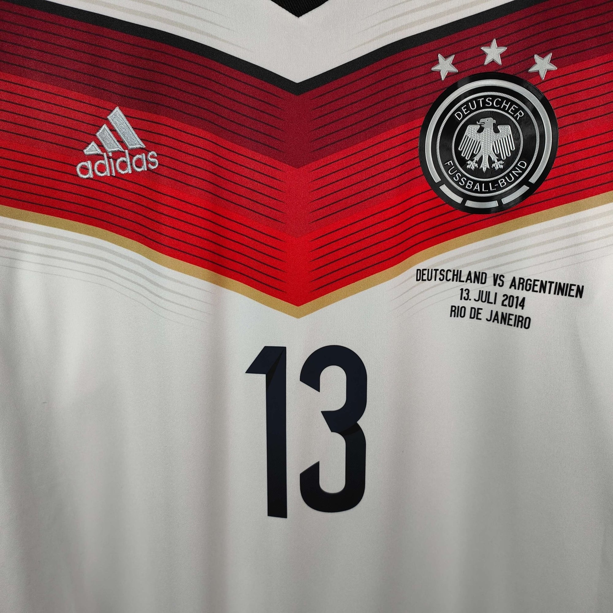 2014 - 15 Germany Home Shirt Muller 13 - 9.5/10 - (L) - Eternal Pitch