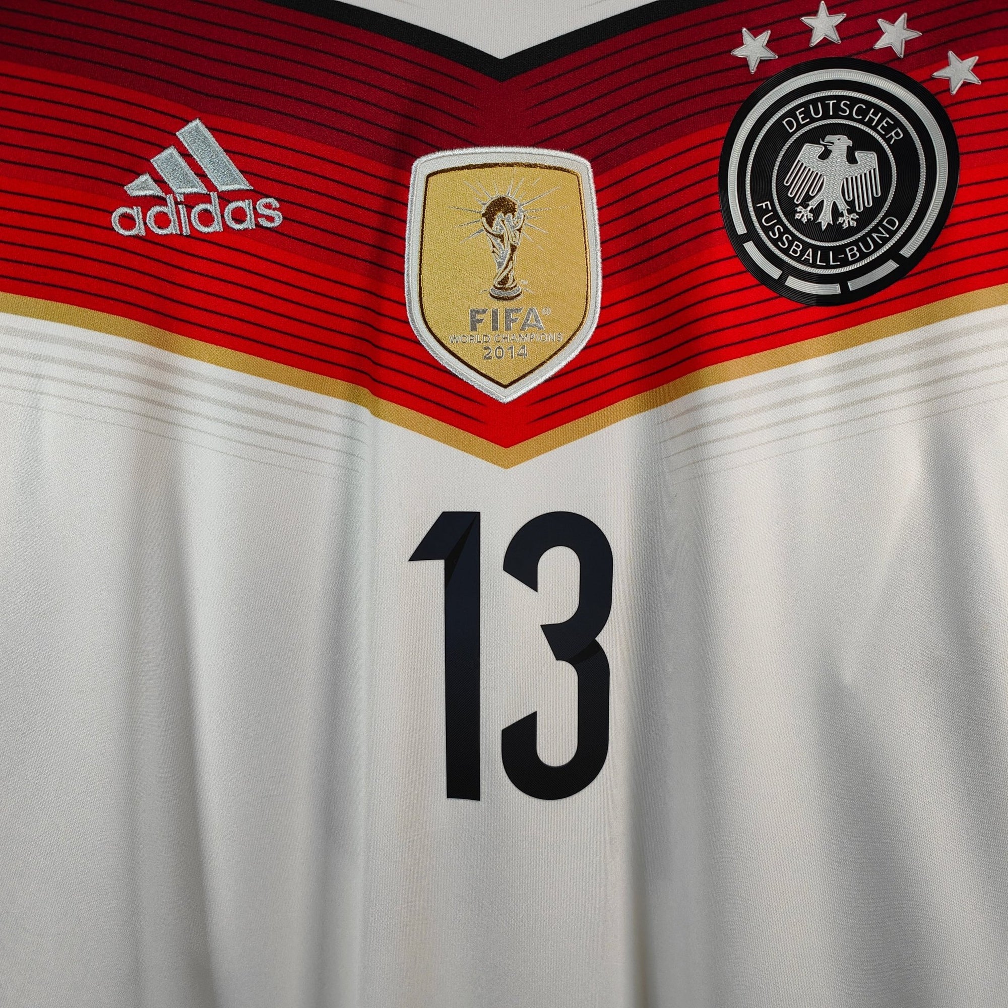 2014 - 15 Germany Home Shirt Muller 13 - 9.5/10 - (M) - Eternal Pitch