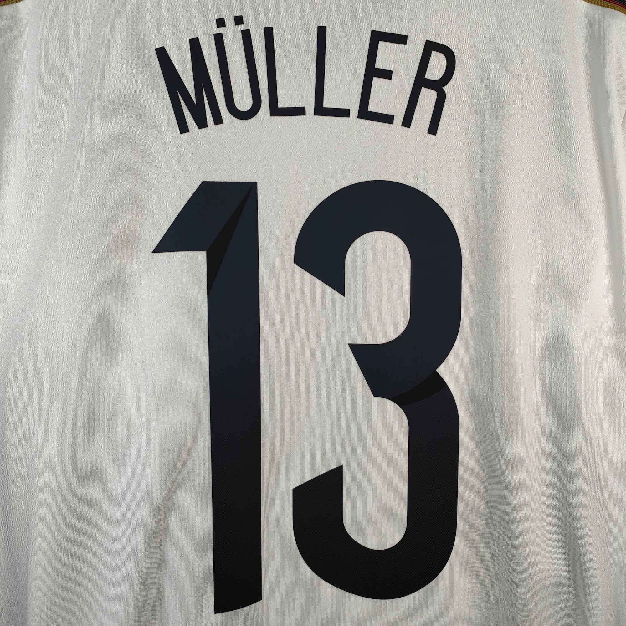 2014 - 15 Germany Home Shirt Muller 13 - 9.5/10 - (M) - Eternal Pitch
