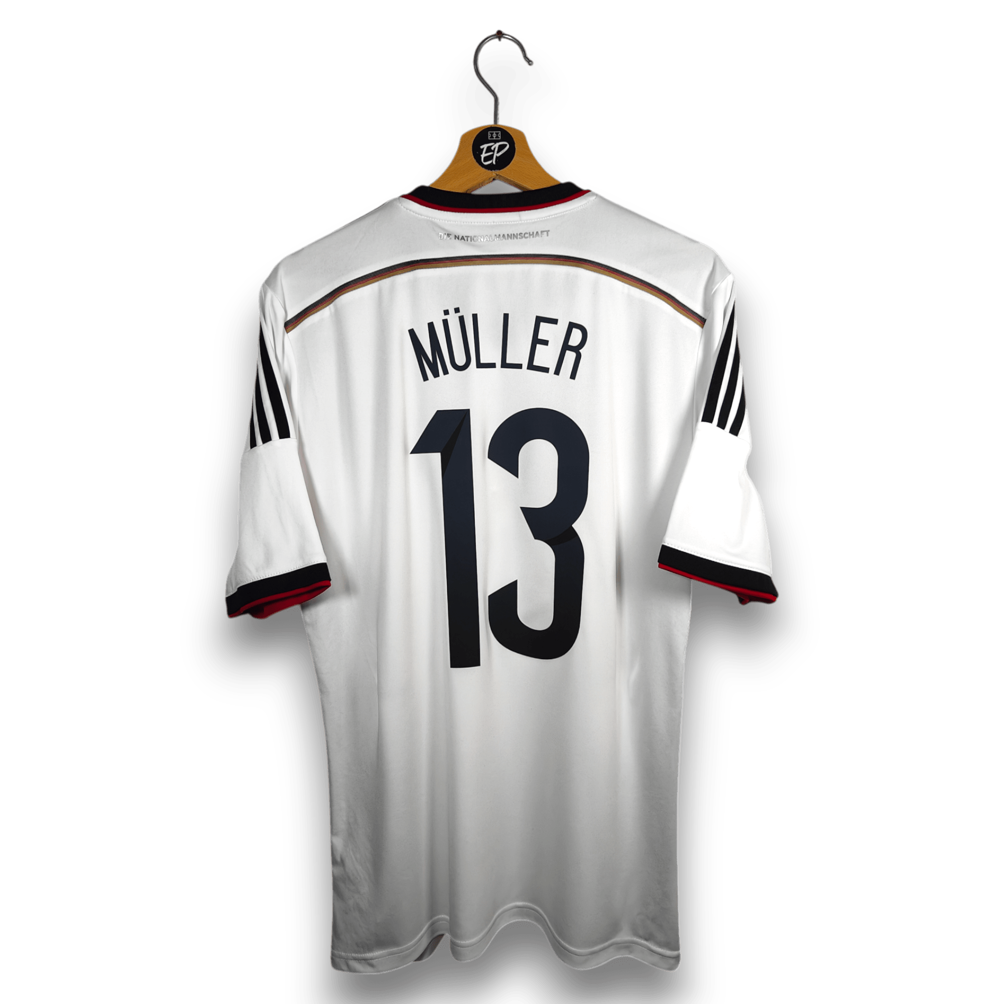 2014 - 15 Germany Home Shirt Muller 13 - 9.5/10 - (M) - Eternal Pitch