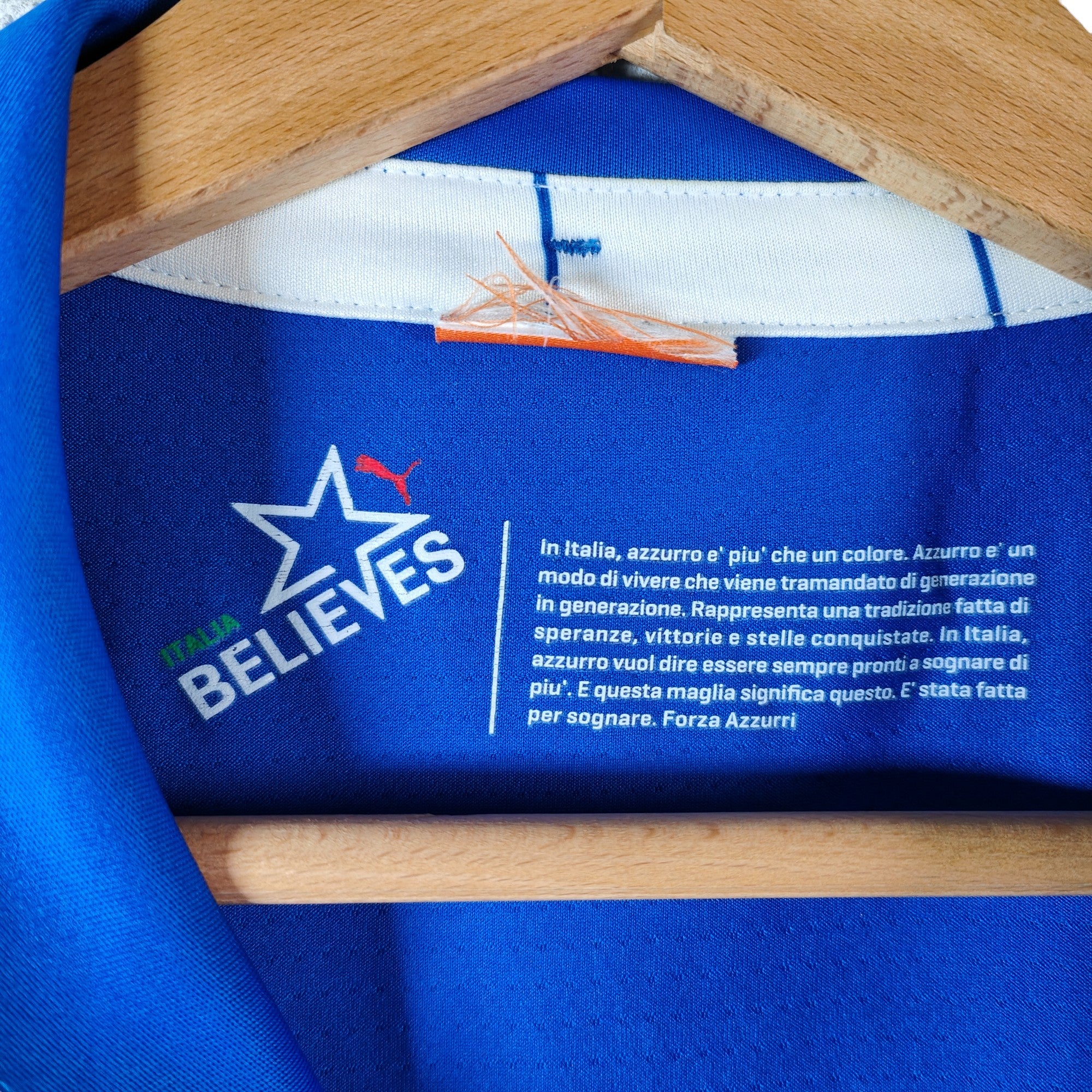 2014 - 15 Italy Home Shirt - 8.5/10 - (L) - Eternal Pitch
