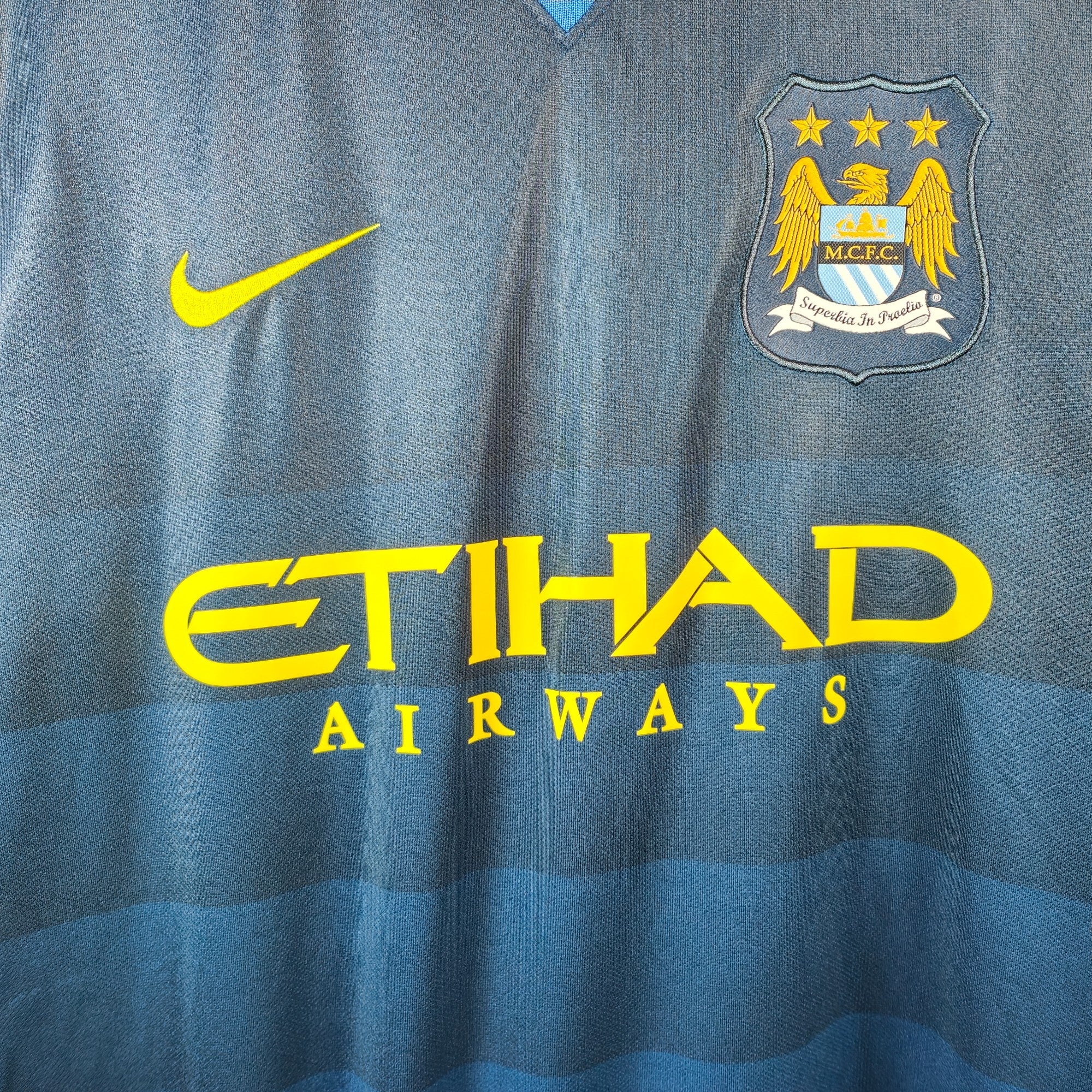 2014 - 15 Manchester City Away Shirt - 9/10 - (M) - Eternal Pitch