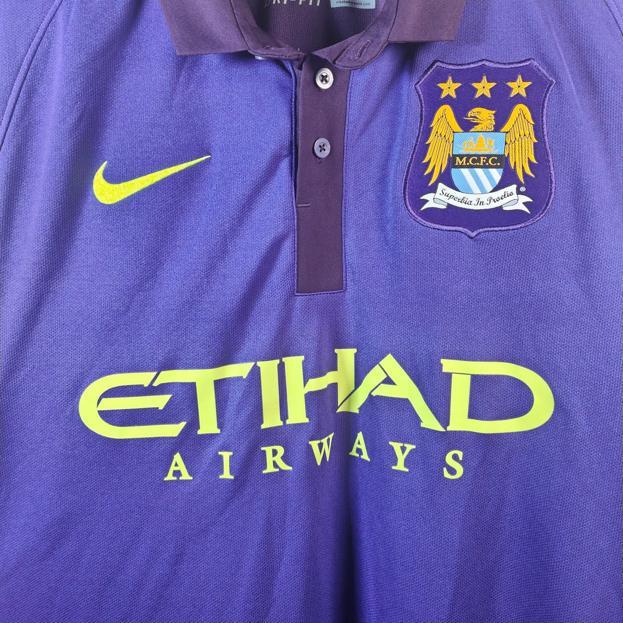 2014 - 15 Manchester City Third Shirt Kolarov 11 - 9/10 - (L) - Eternal Pitch