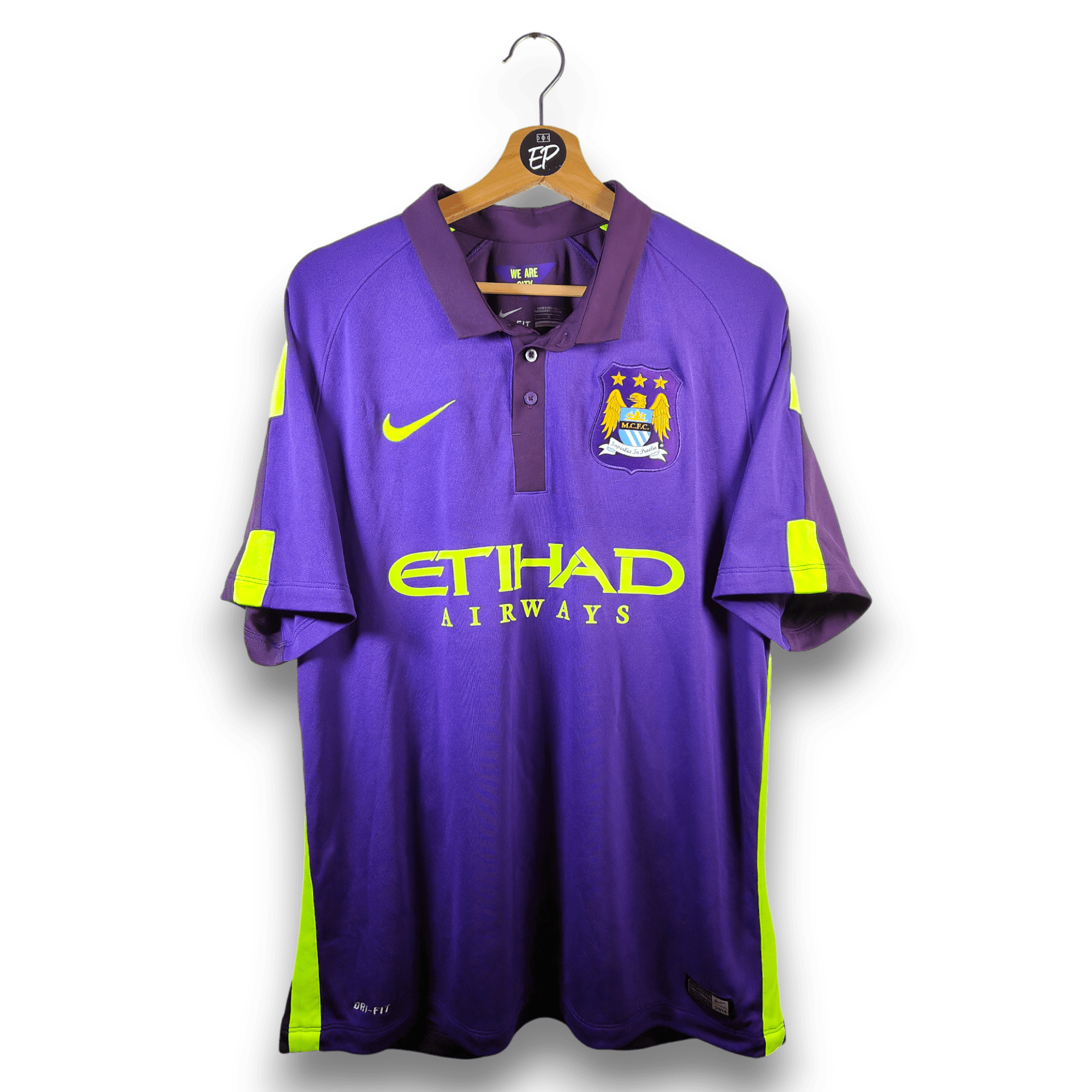 2014 - 15 Manchester City Third Shirt Nasri 8 - 9/10 - (L) - Eternal Pitch