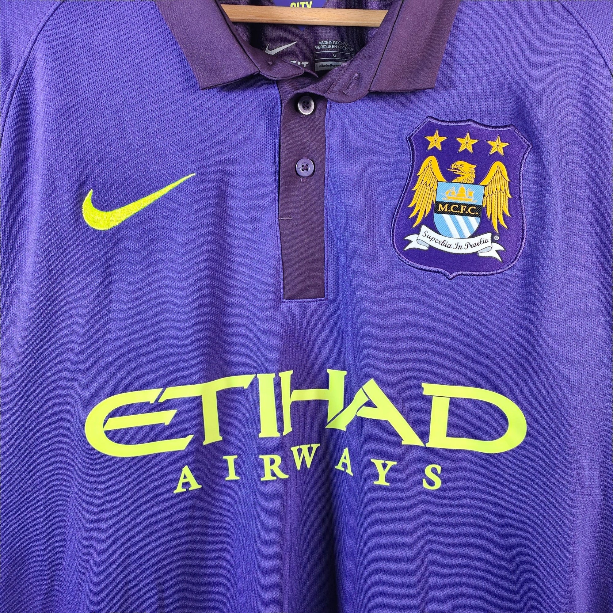 2014 - 15 Manchester City Third Shirt Nasri 8 - 9/10 - (L) - Eternal Pitch