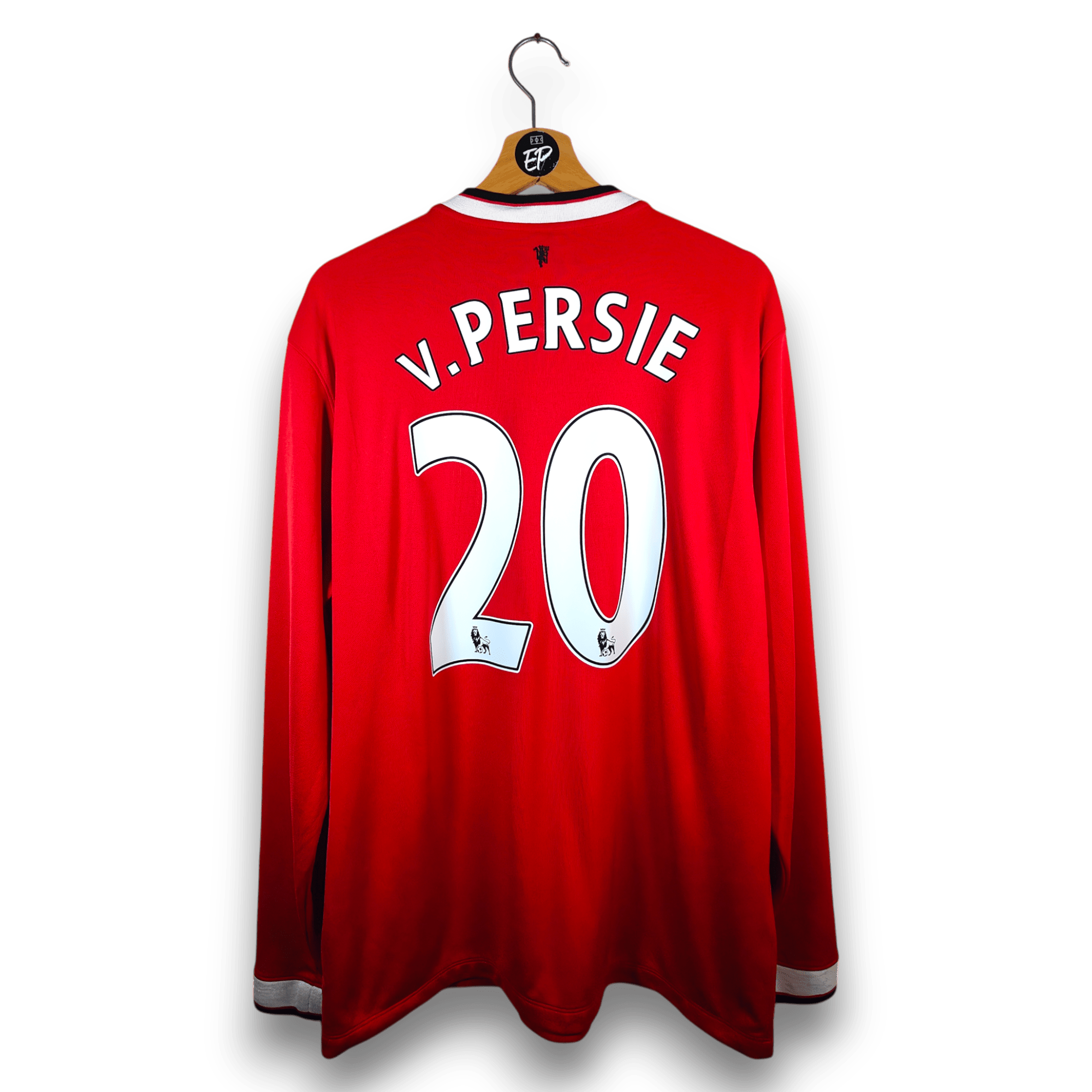 2014 - 15 Manchester United Home Shirt LS van Persie 20 - 7/10 - (XL) - Eternal Pitch