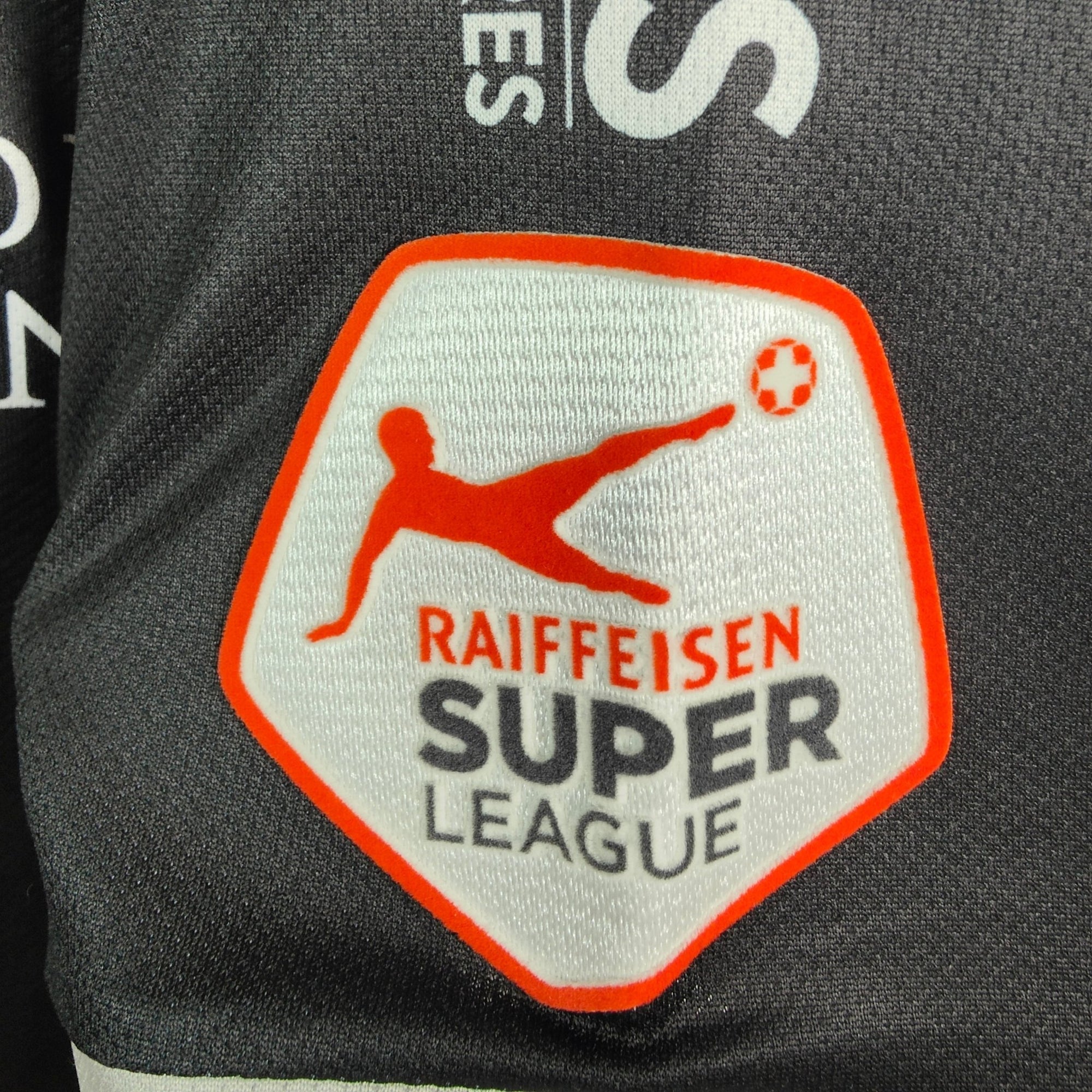 2014 - 15 Match Issue FC Sion Away Shirt Konate 14 - 9.5/10 - (M) - Eternal Pitch