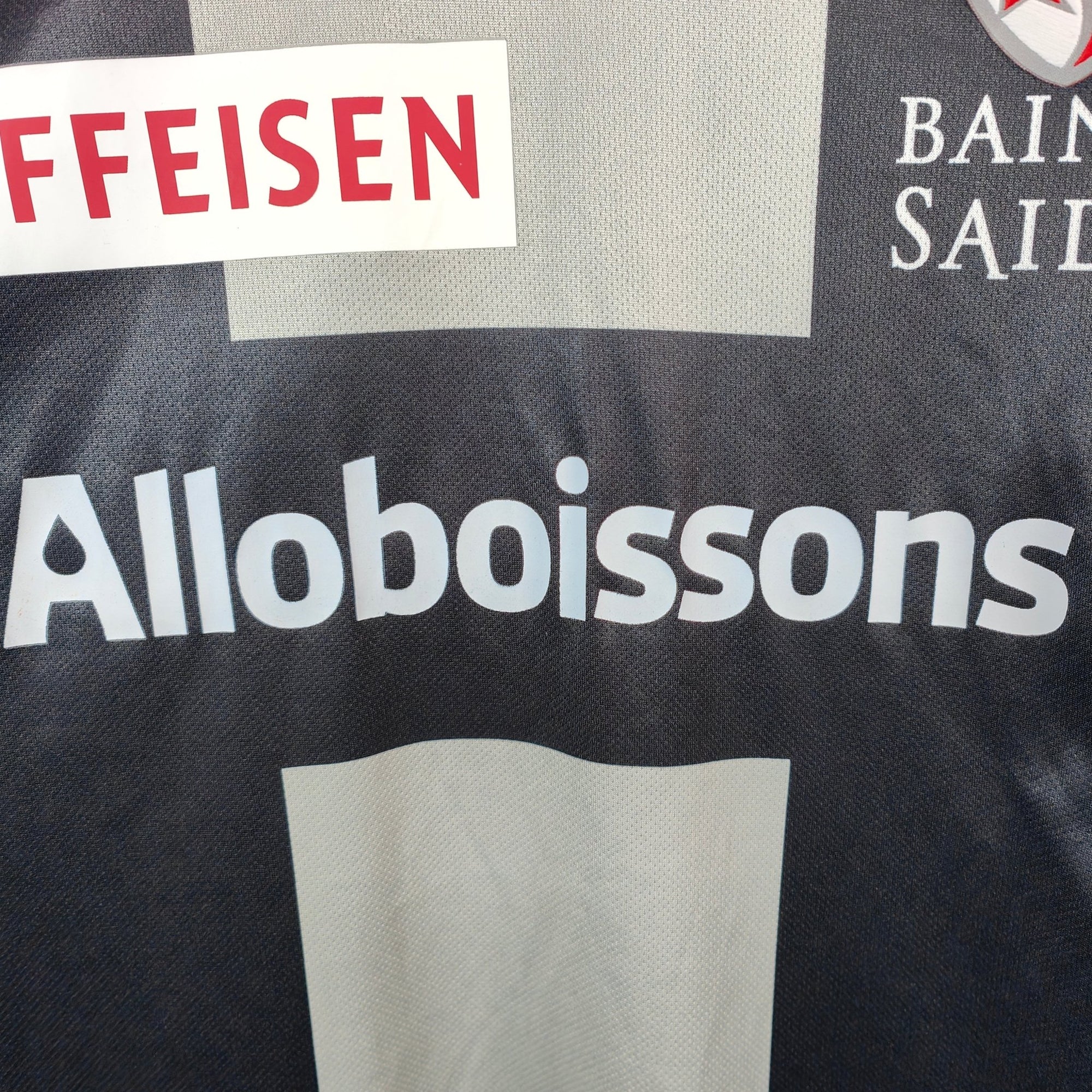 2014 - 15 Match Issue FC Sion Away Shirt Konate 14 - 9.5/10 - (M) - Eternal Pitch