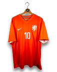 2014 - 15 Netherlands Home Shirt Sneijder 10 - 9.5/10 - (XL) - Eternal Pitch