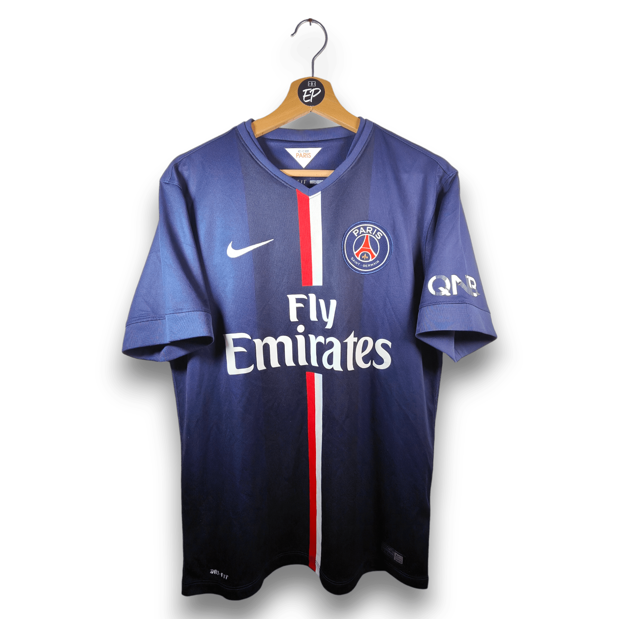 2014 - 15 PSG Home Shirt Ibrahimovic 10 - 7.5/10 - (M) - Eternal Pitch