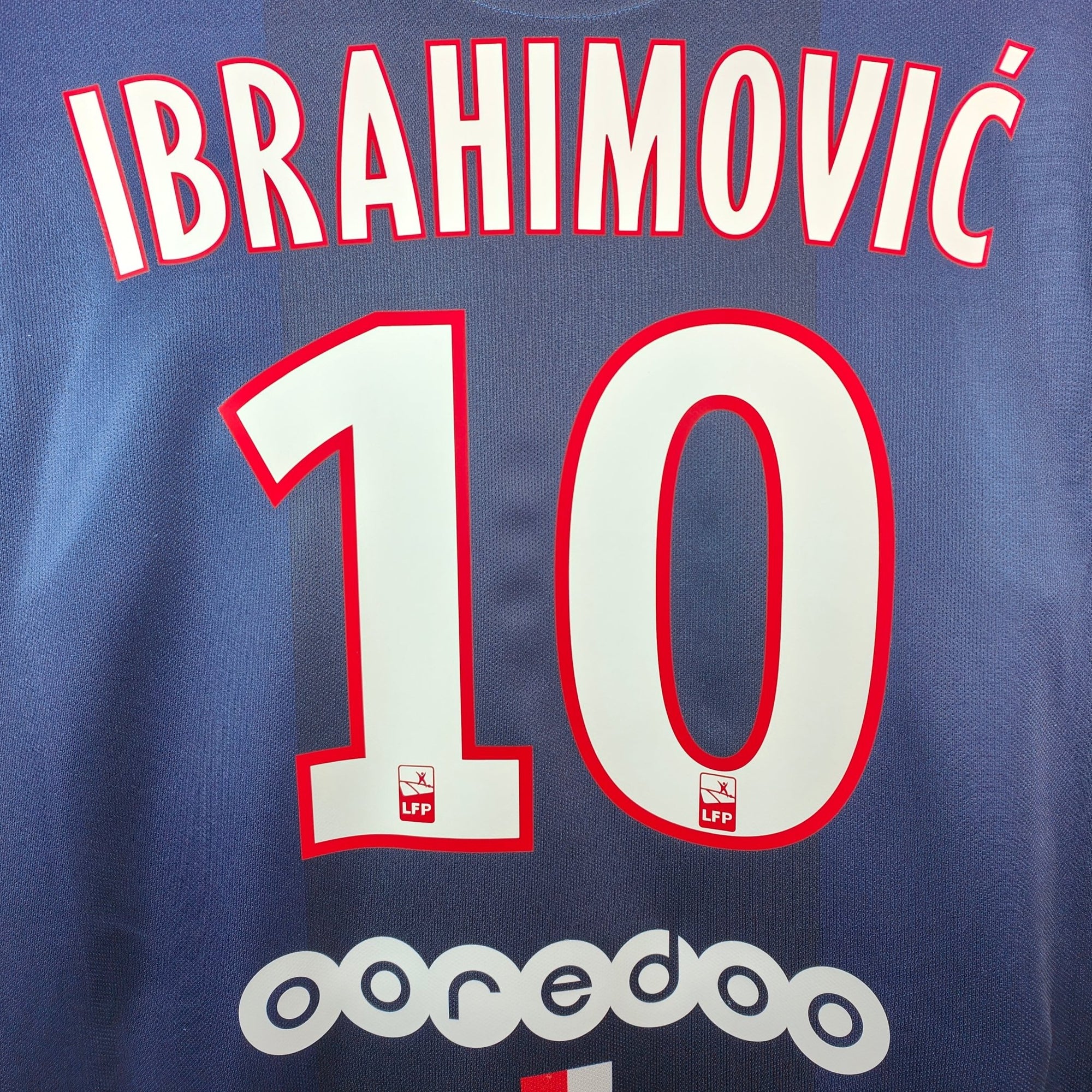 2014 - 15 PSG Home Shirt Ibrahimovic 10 - 7.5/10 - (M) - Eternal Pitch