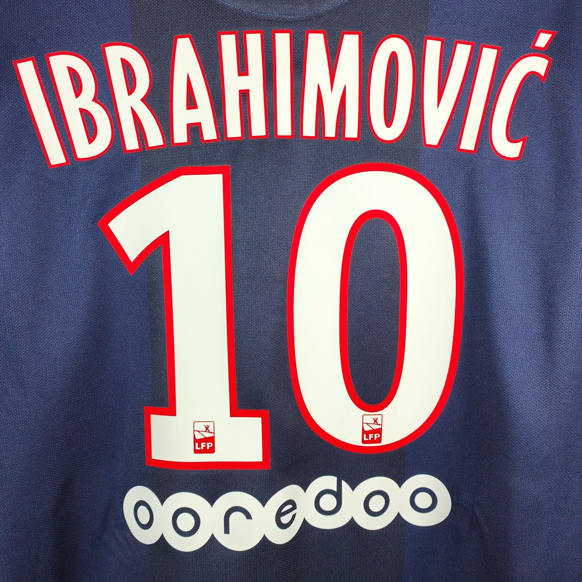 2014 - 15 PSG Home Shirt Ibrahimovic 10 - 8.5/10 - (L) - Eternal Pitch