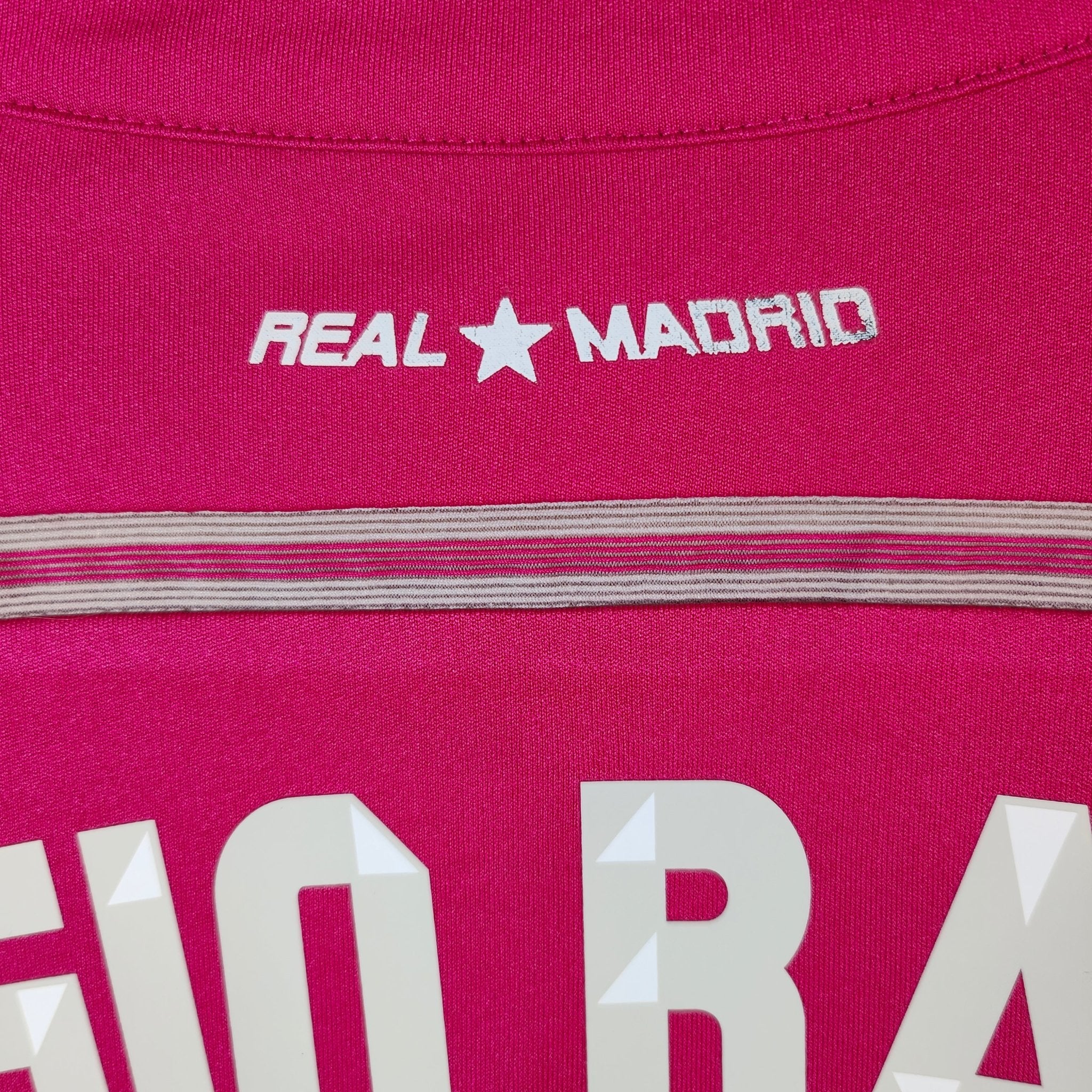 14-15 Real Madrid SERGIO RAMOS 長袖 シャツ 4番 2014-15 Real Madrid Home L/S Shirt Sergio Ramos #4 - 4/10 - (M)