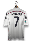 2014 - 15 Real Madrid Home Shirt Ronaldo 7 - 8.5/10 - (M) - Eternal Pitch