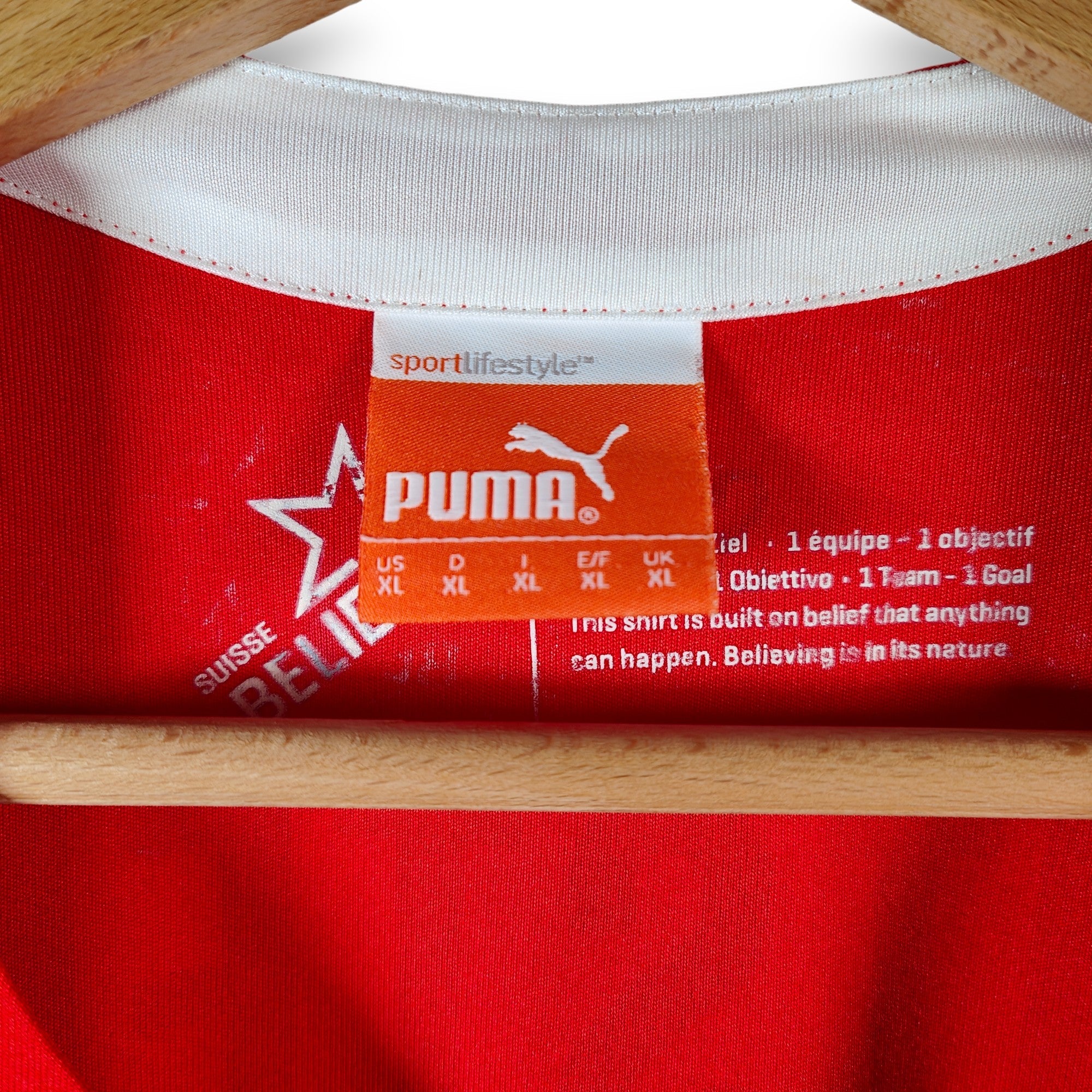 2014 - 15 Switzerland Home Shirt Lichtsteiner 2 (XL) - Eternal Pitch