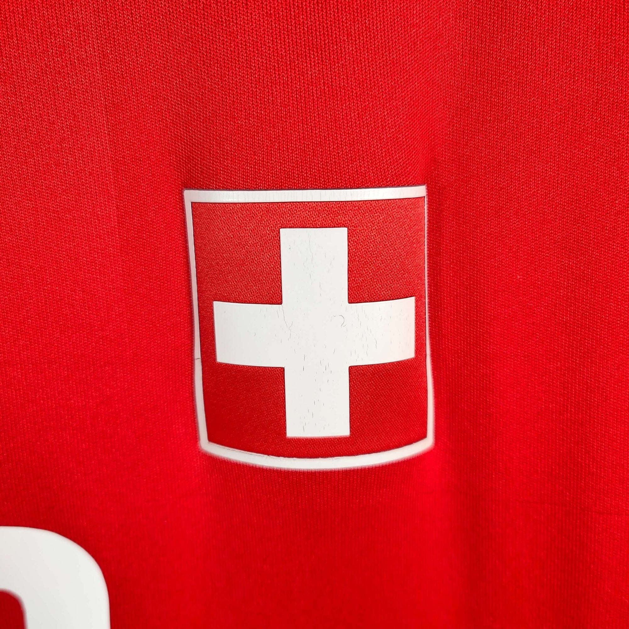 2014 - 15 Switzerland Home Shirt Shaqiri 23 - 7/10 - (M) - Eternal Pitch