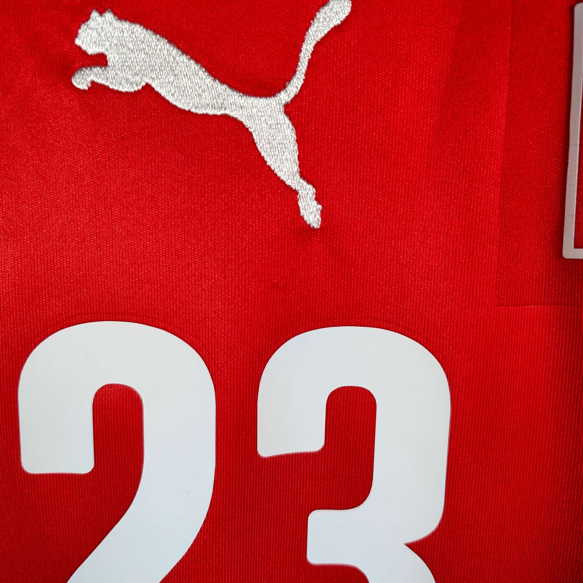 2014 - 15 Switzerland Home Shirt Shaqiri 23 - 8/10 - (S) - Eternal Pitch