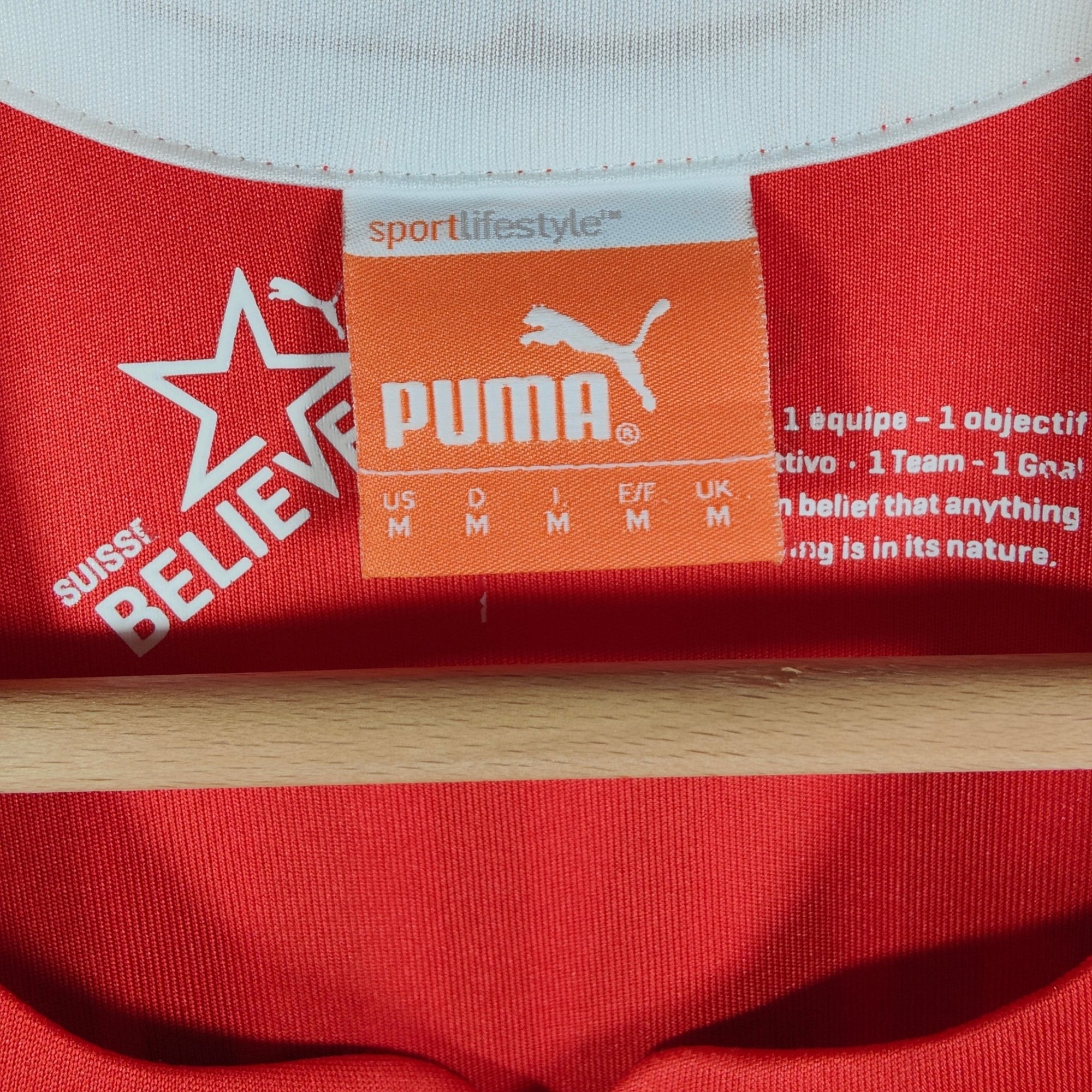 2014 - 15 Switzerland Home Shirt Shaqiri 23 - 8.5/10 - (M) - Eternal Pitch