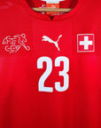 2014 - 15 Switzerland Home Shirt Shaqiri 23 - 8.5/10 - (M) - Eternal Pitch