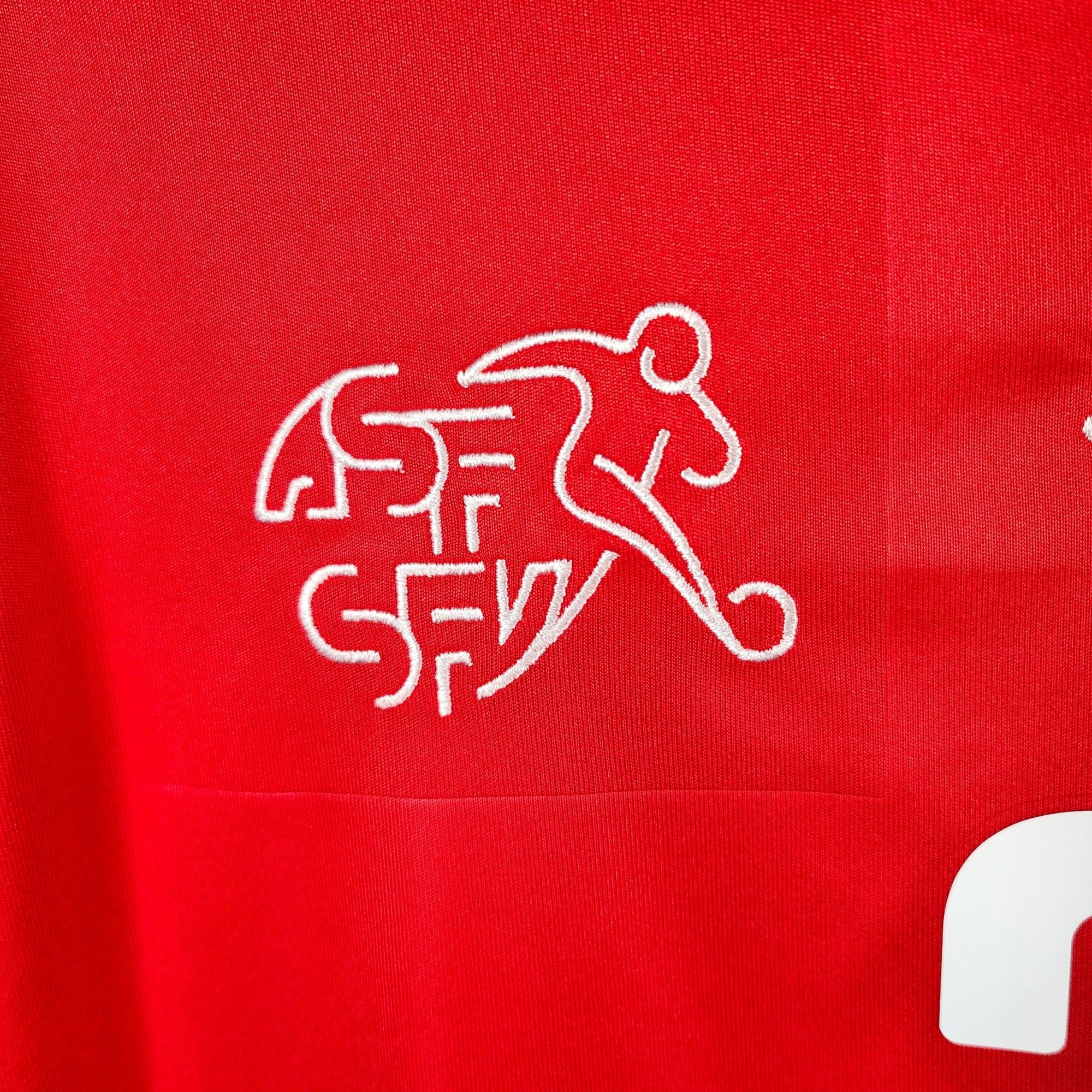 2014 - 15 Switzerland Home Shirt Shaqiri 23 - 9.5/10 - (XXL) - Eternal Pitch