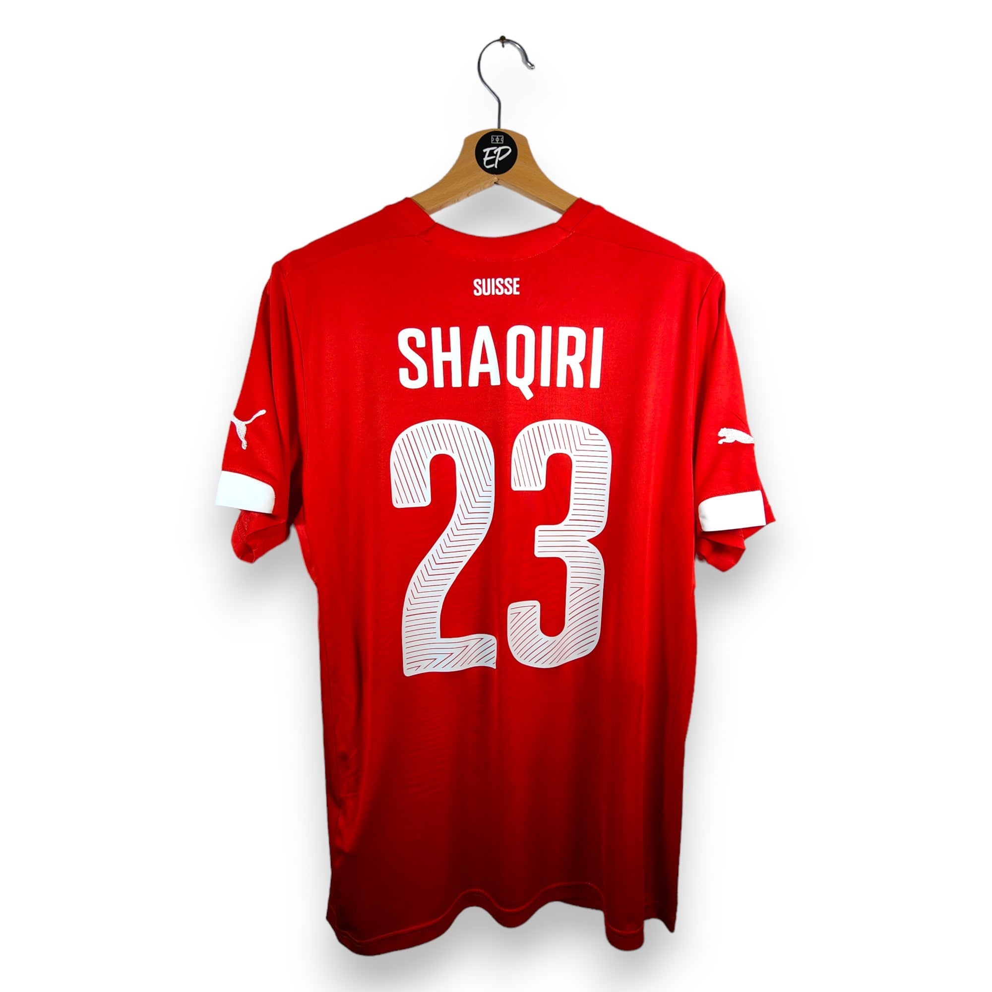 2014 - 15 Switzerland Home Shirt Shaqiri 23 (M) - Eternal Pitch