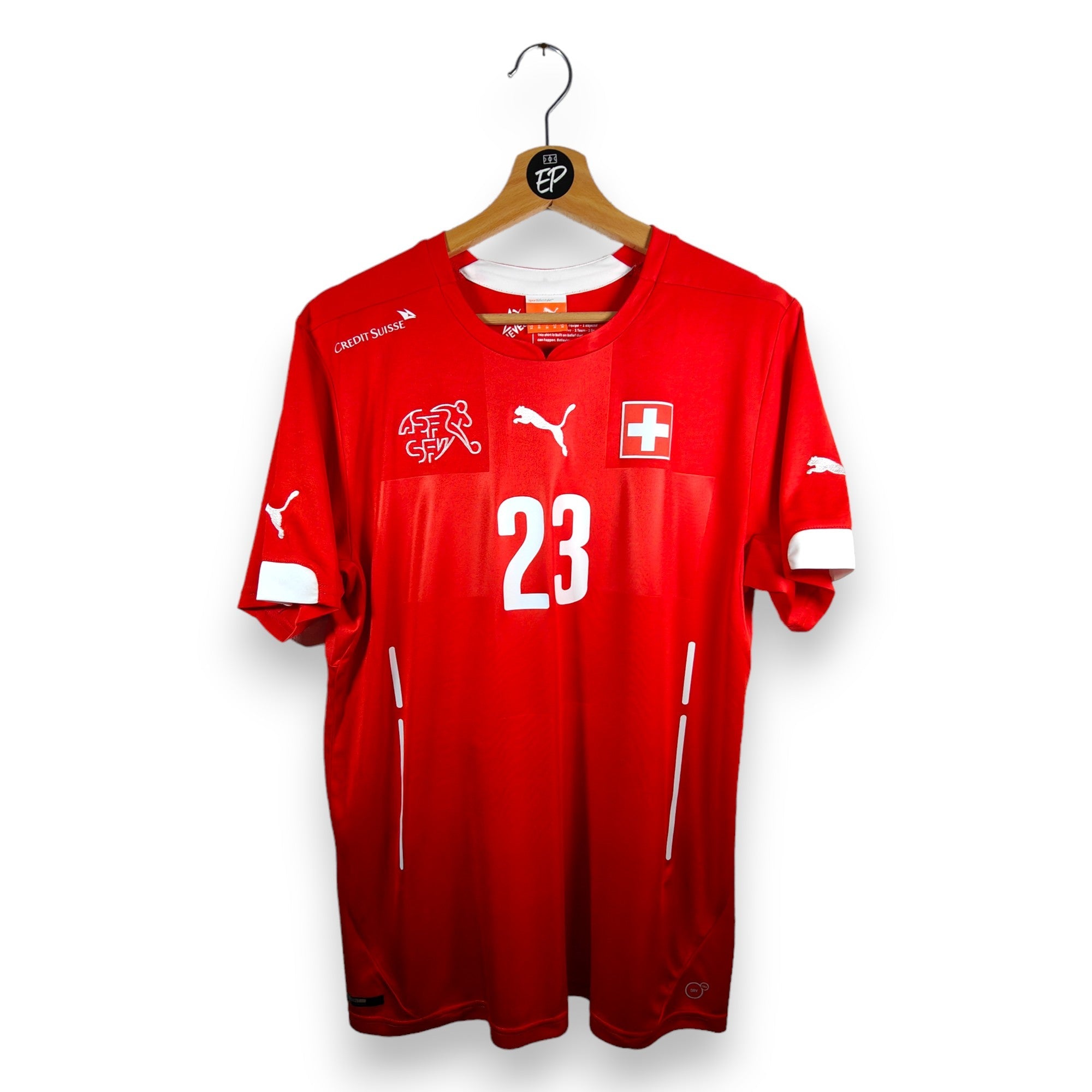 2014 - 15 Switzerland Home Shirt Shaqiri 23 (M) - Eternal Pitch