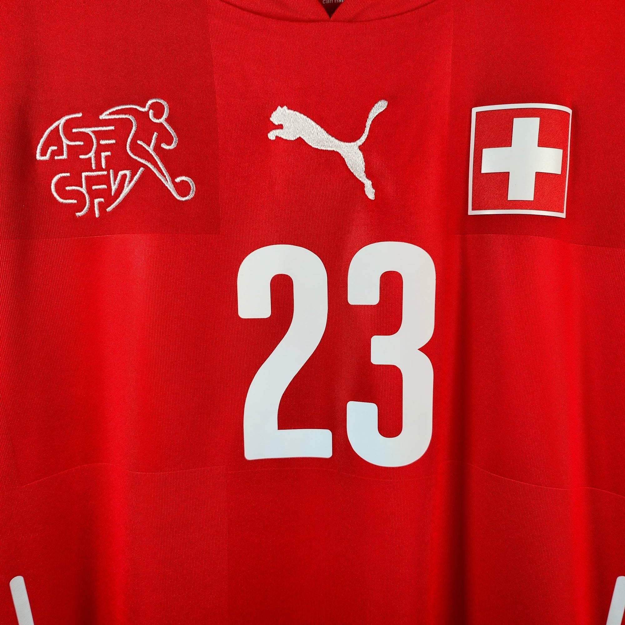 2014 - 15 Switzerland Home Shirt Shaqiri 23 (M) - Eternal Pitch