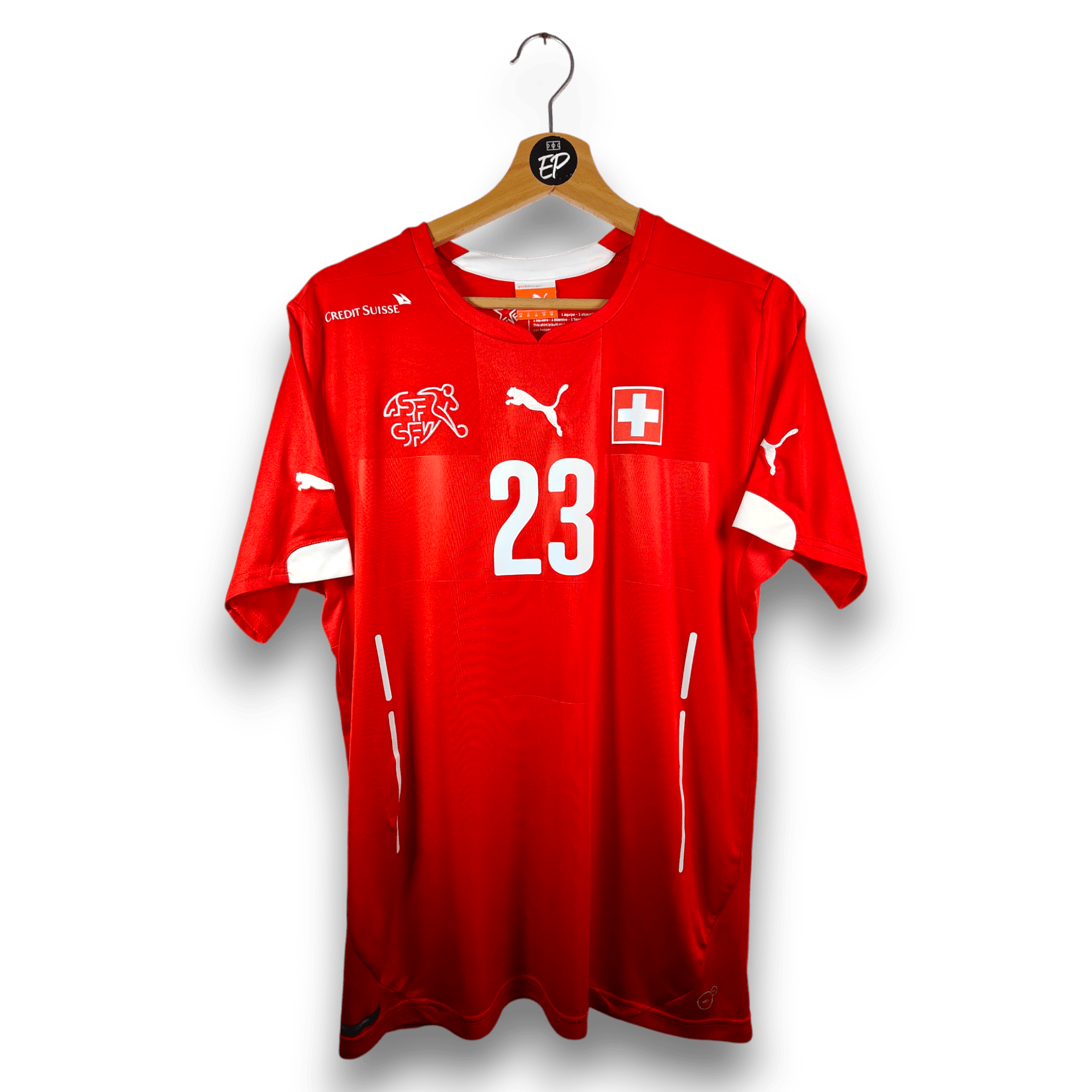 2014 - 15 Switzerland Home Shirt Shaqiri 23 (M) - Eternal Pitch
