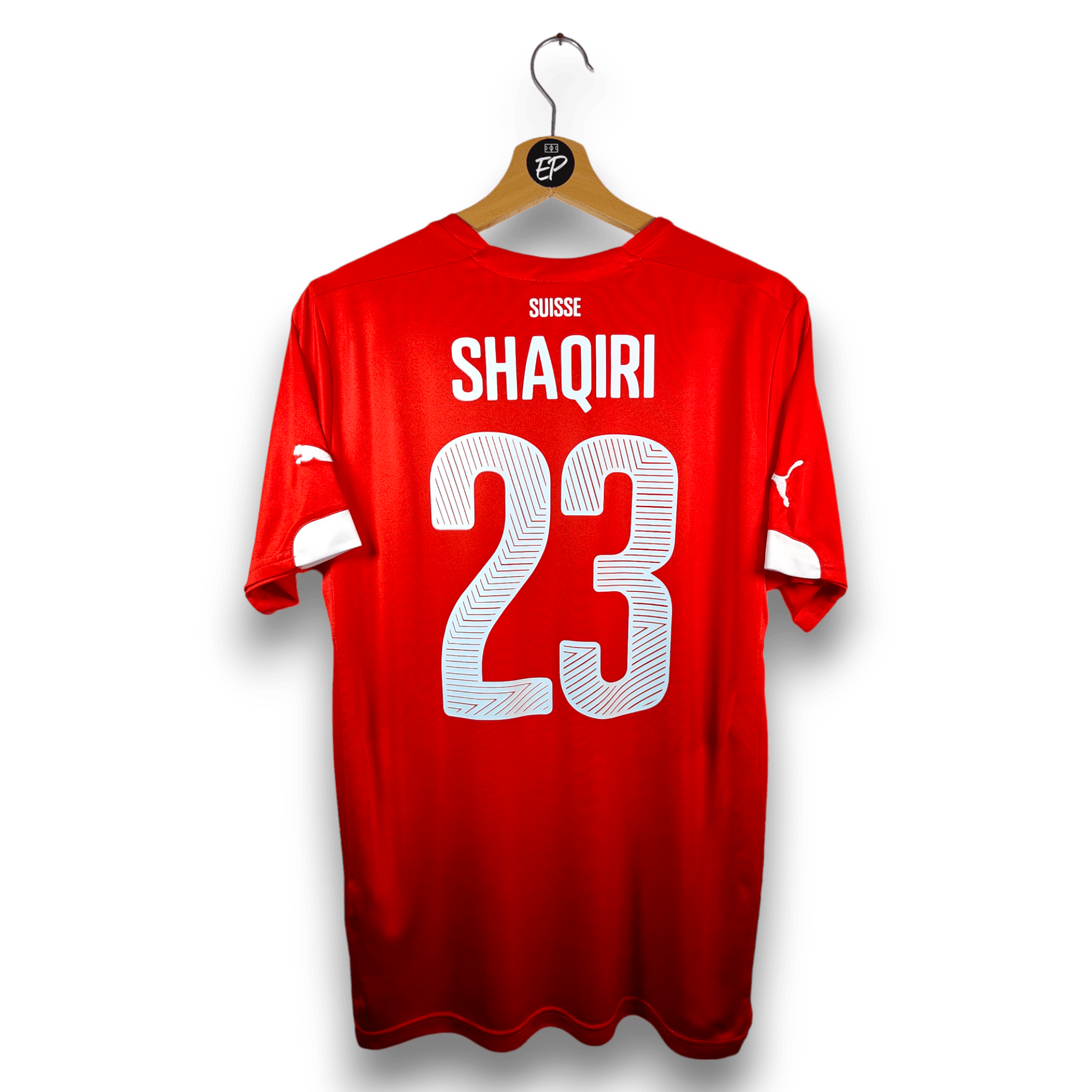 2014 - 15 Switzerland Home Shirt Shaqiri 23 (M) - Eternal Pitch