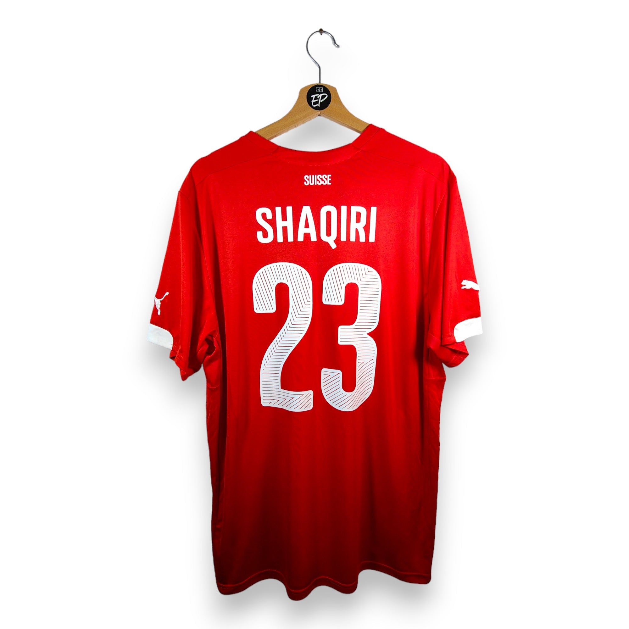 2014 - 15 Switzerland Home Shirt Shaqiri 23 (XL) - Eternal Pitch