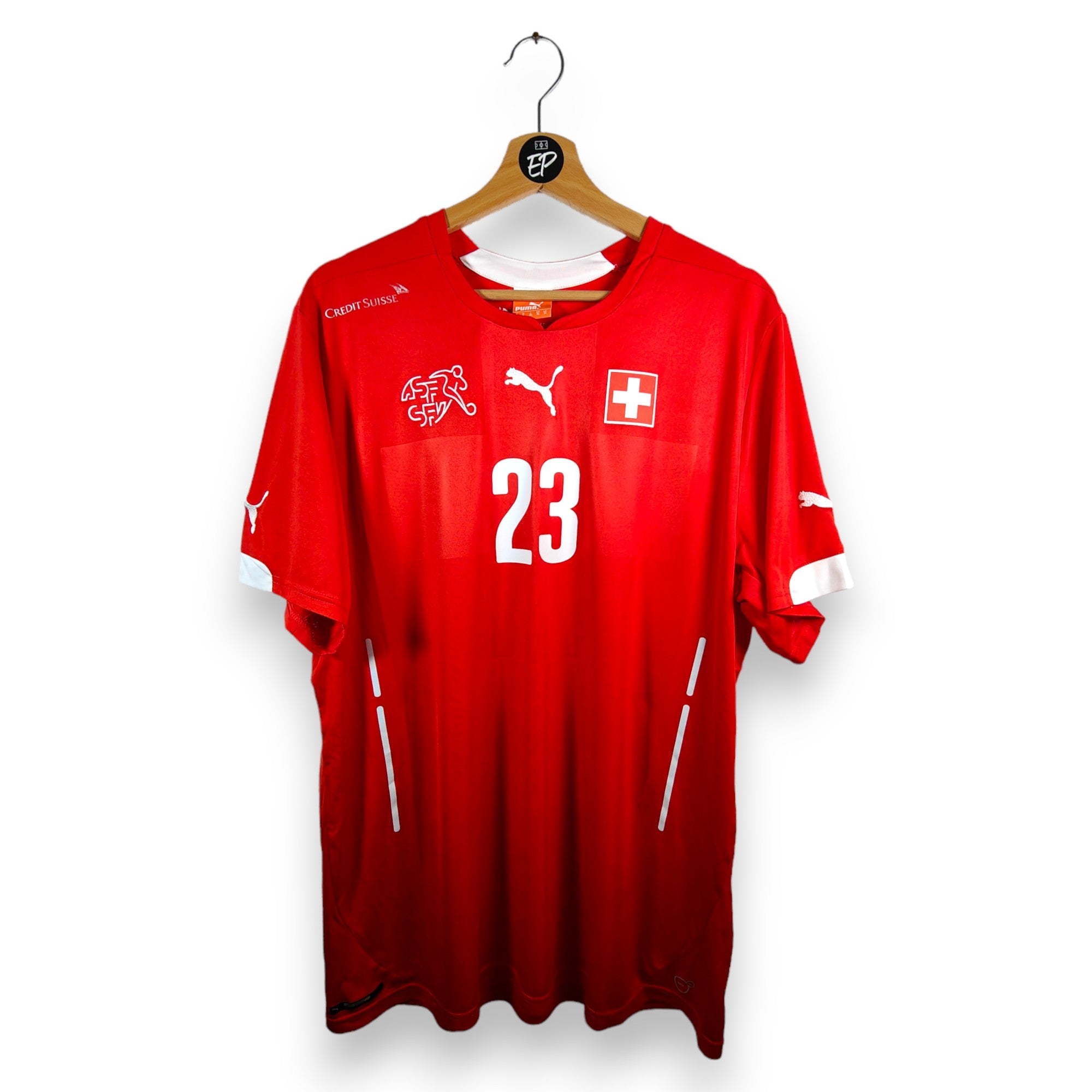 2014 - 15 Switzerland Home Shirt Shaqiri 23 (XL) - Eternal Pitch