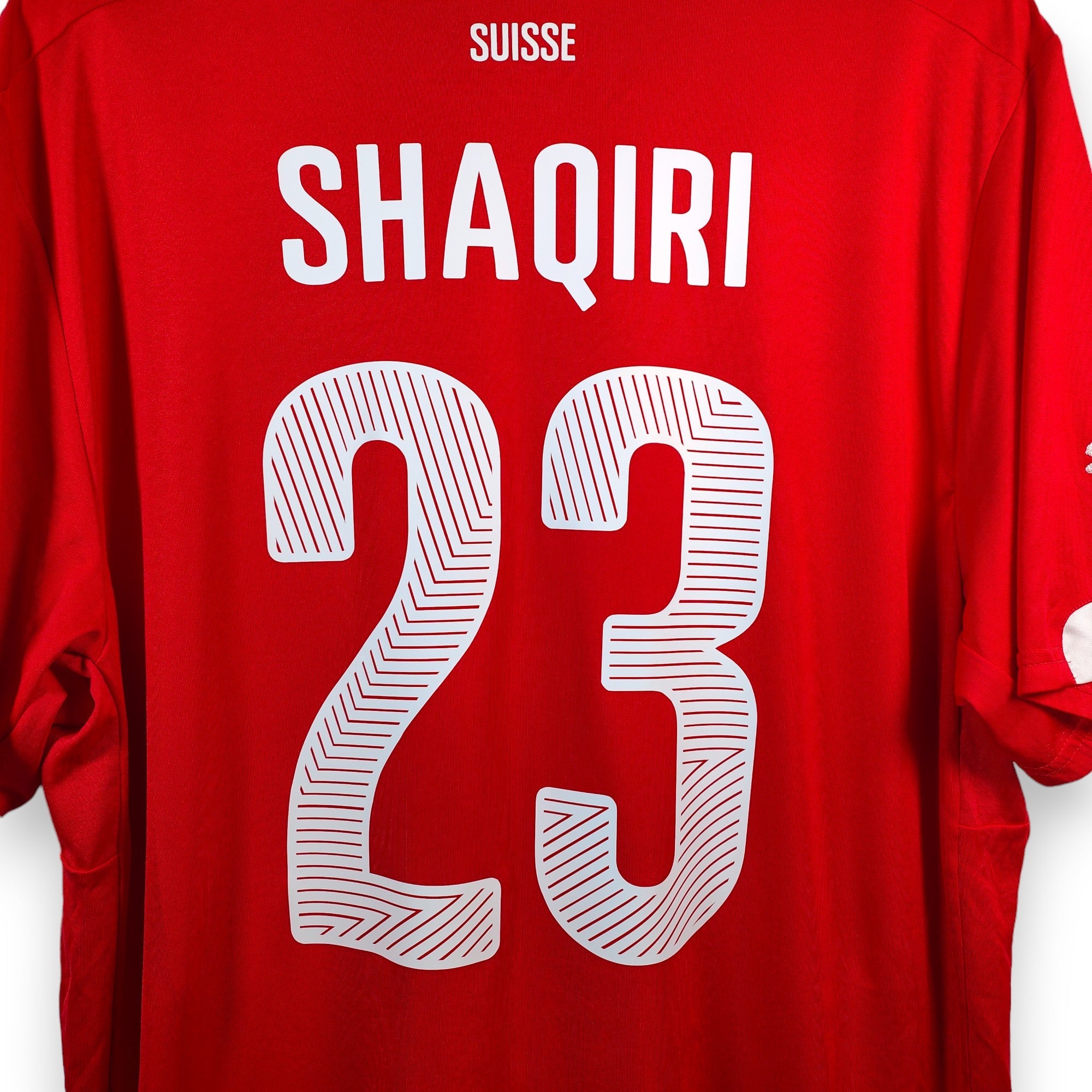 2014 - 15 Switzerland Home Shirt Shaqiri 23 (XL) - Eternal Pitch