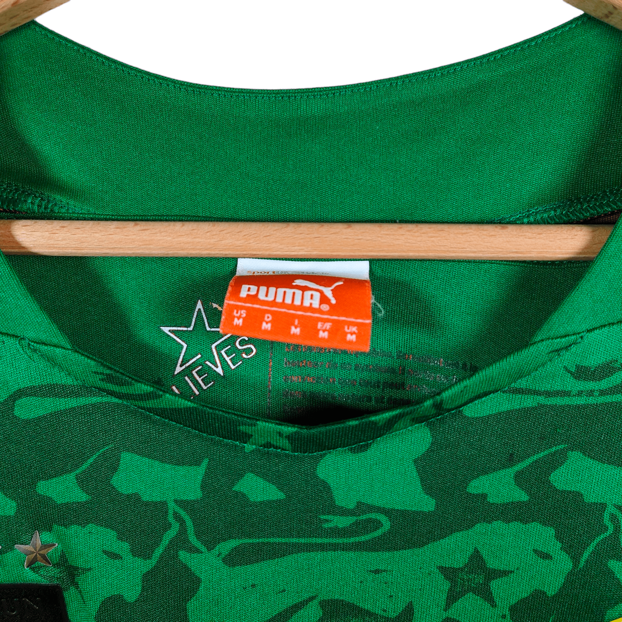 2014 - 16 Cameroon Home Shirt Eto&#39;o 9 - 9/10 - (M) - Eternal Pitch