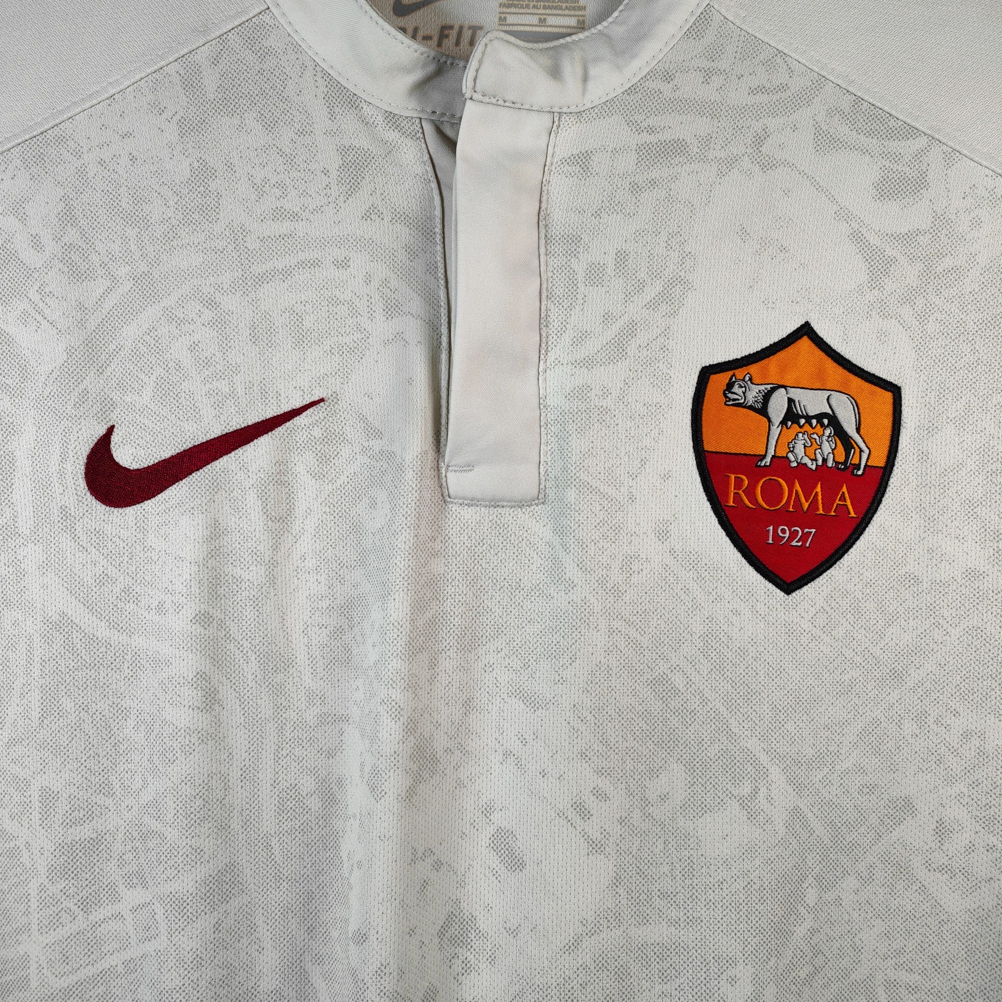 2015 - 16 AS Roma Away Shirt Totti 10 - 8/10 - (M) - Eternal Pitch
