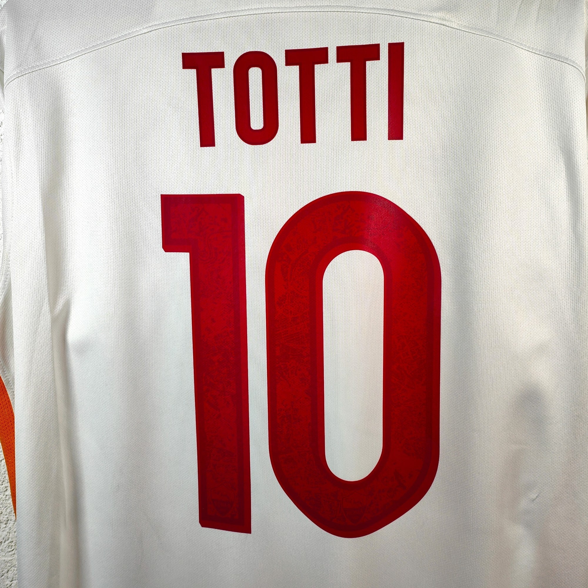 2015 - 16 AS Roma Away Shirt Totti 10 - 8/10 - (M) - Eternal Pitch