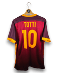 2015 - 16 AS Roma Player Version Home Shirt Totti 10 (L) - Eternal Pitch