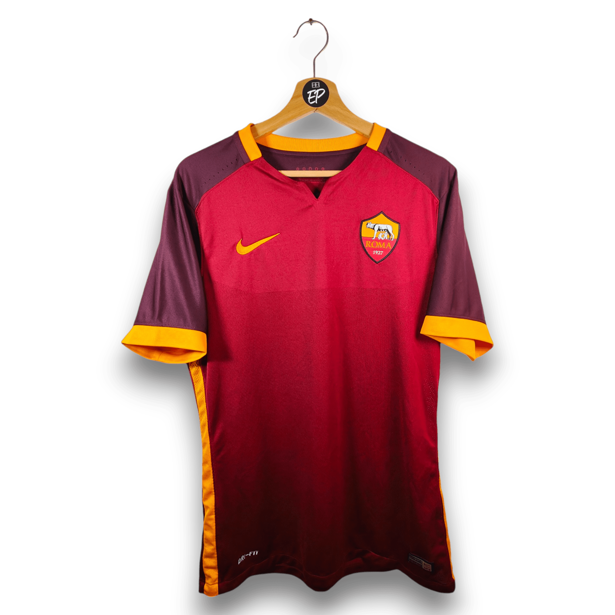 2015 - 16 AS Roma Player Version Home Shirt Totti 10 (L) - Eternal Pitch
