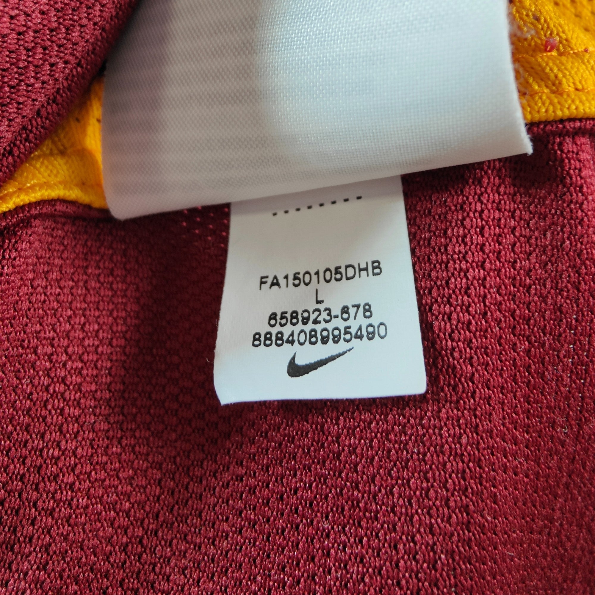 2015 - 16 AS Roma Player Version Home Shirt Totti 10 (L) - Eternal Pitch